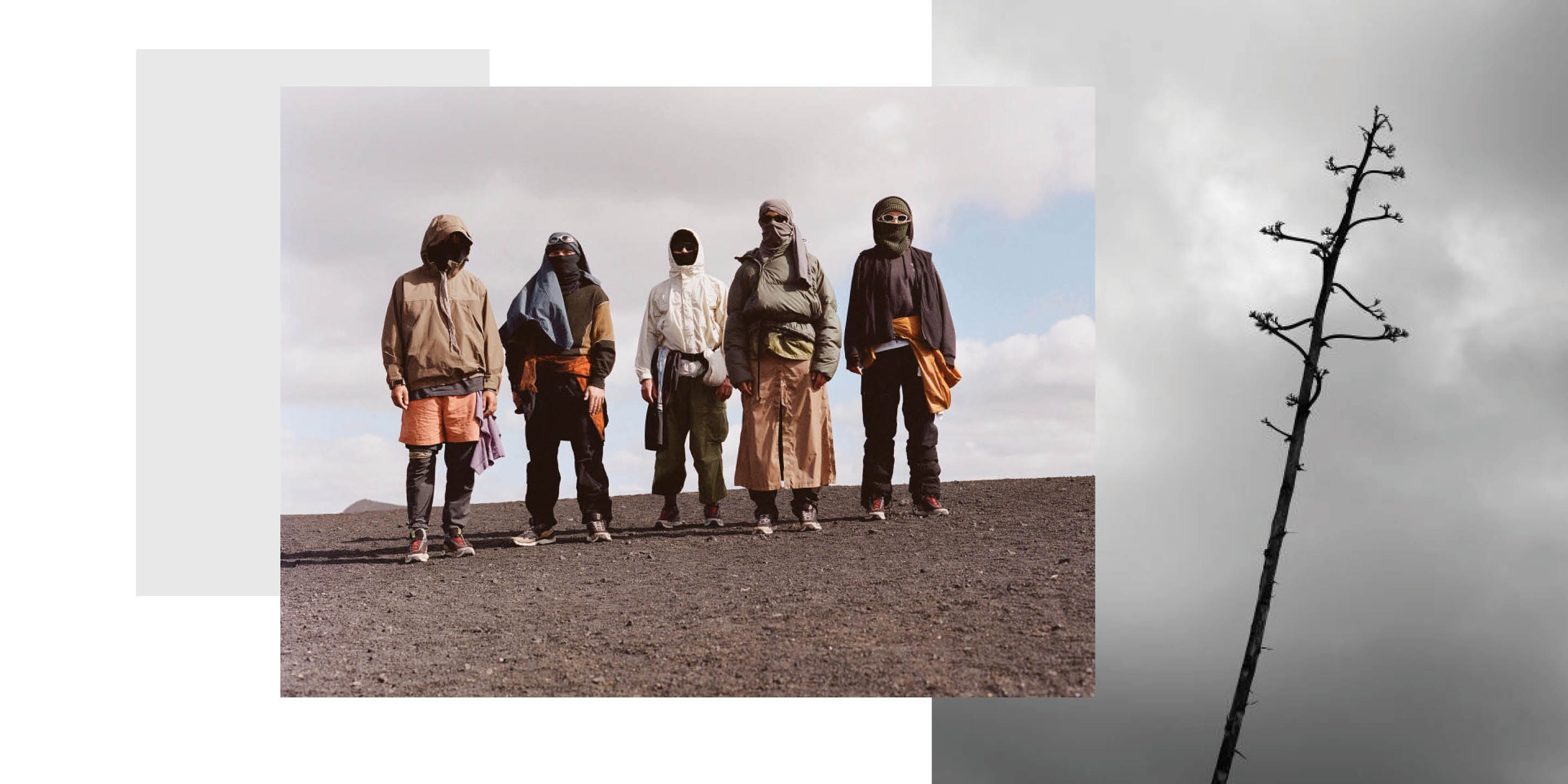 Men in the dessert