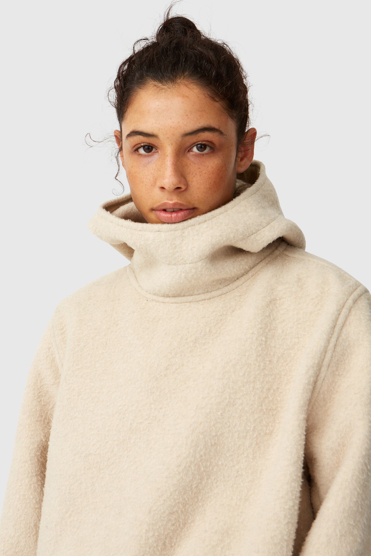 Wood Wood Emmanuelle anorak Light beige | WoodWood.com