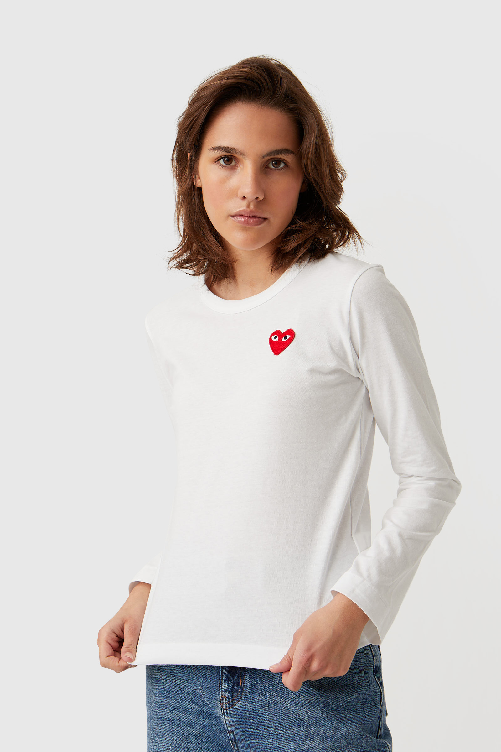 comme des garcons basic t shirt