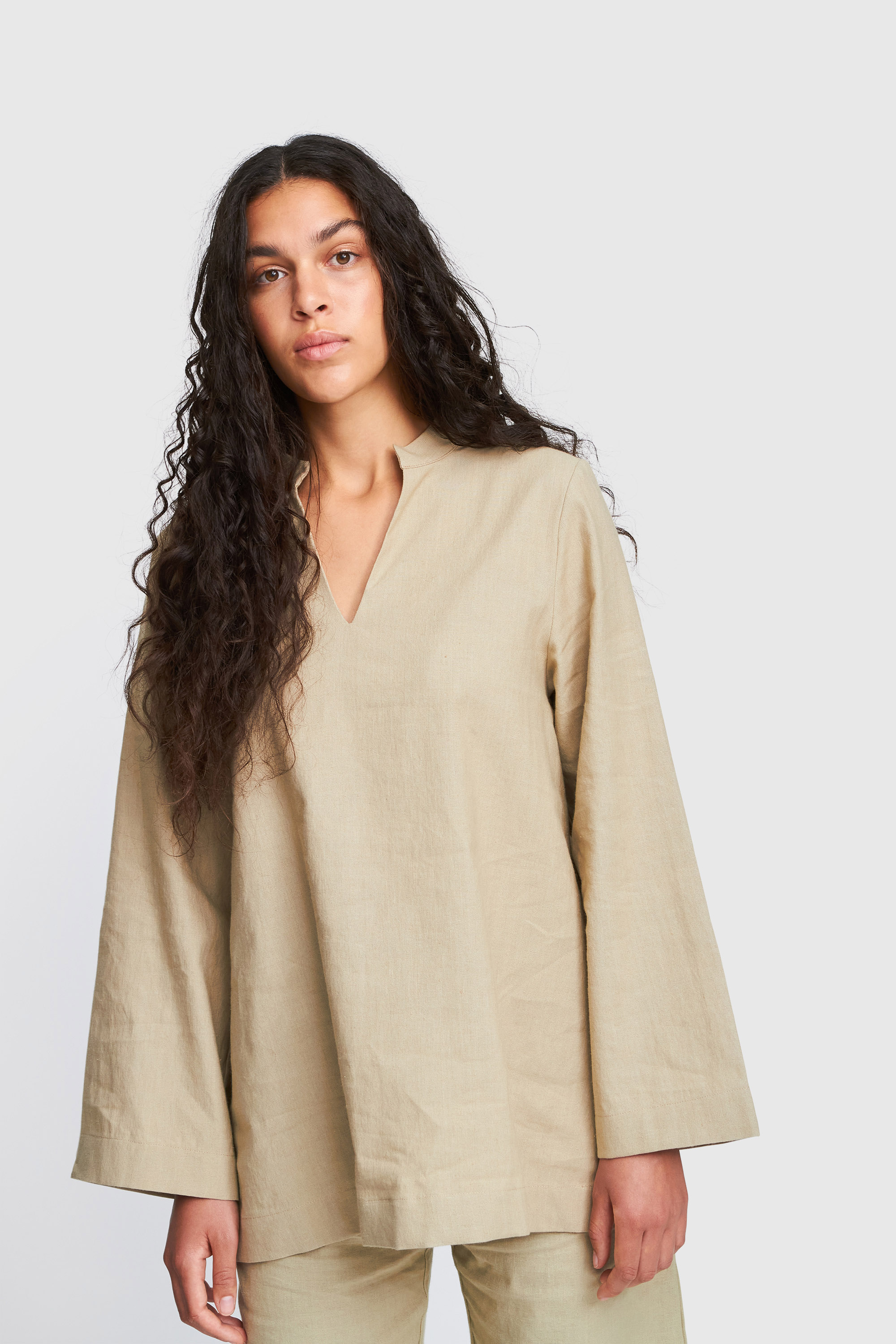 Baserange Ita Top Khaki | WoodWood.com