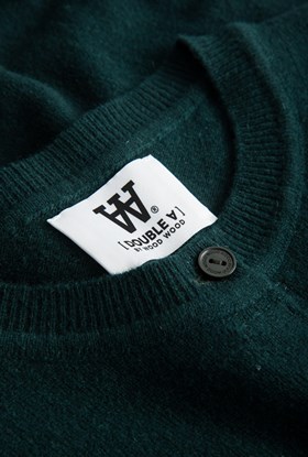 Double A by Wood Wood Arly cardigan Dark green | WoodWood.com