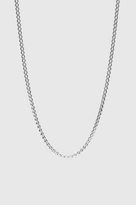 Tom Wood Venetian Chain Single S 18'' 925 Sterling silver