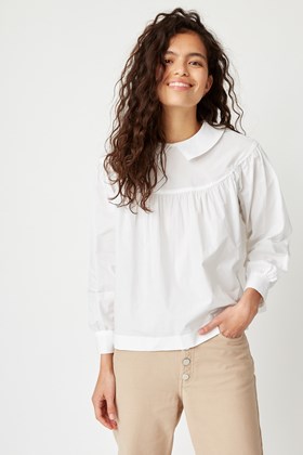 Wood Wood Maia top Bright white | WoodWood.com