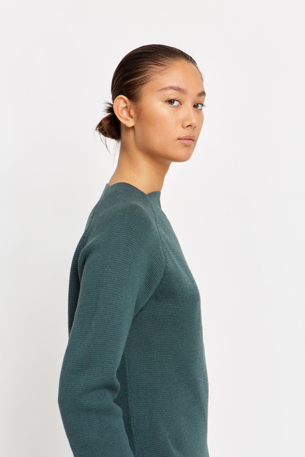 Carcel Milano Classic Jumper Dark green | WoodWood.com