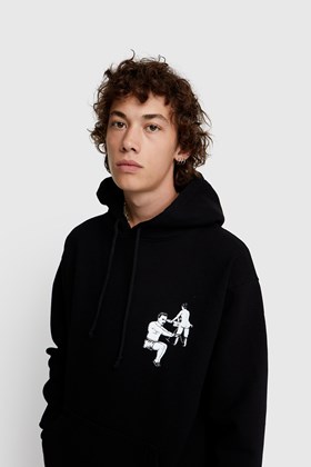 WACKO MARIA Born x Raised / Hooded SS (Type-2) Black | WoodWood.com