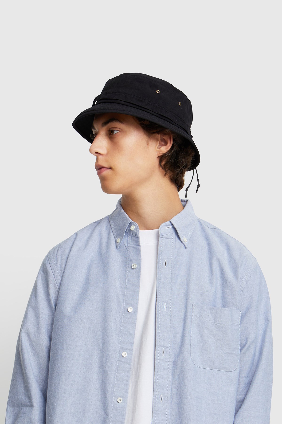 Beams Plus Jungle Hat (Ripstop) - Navy Blue