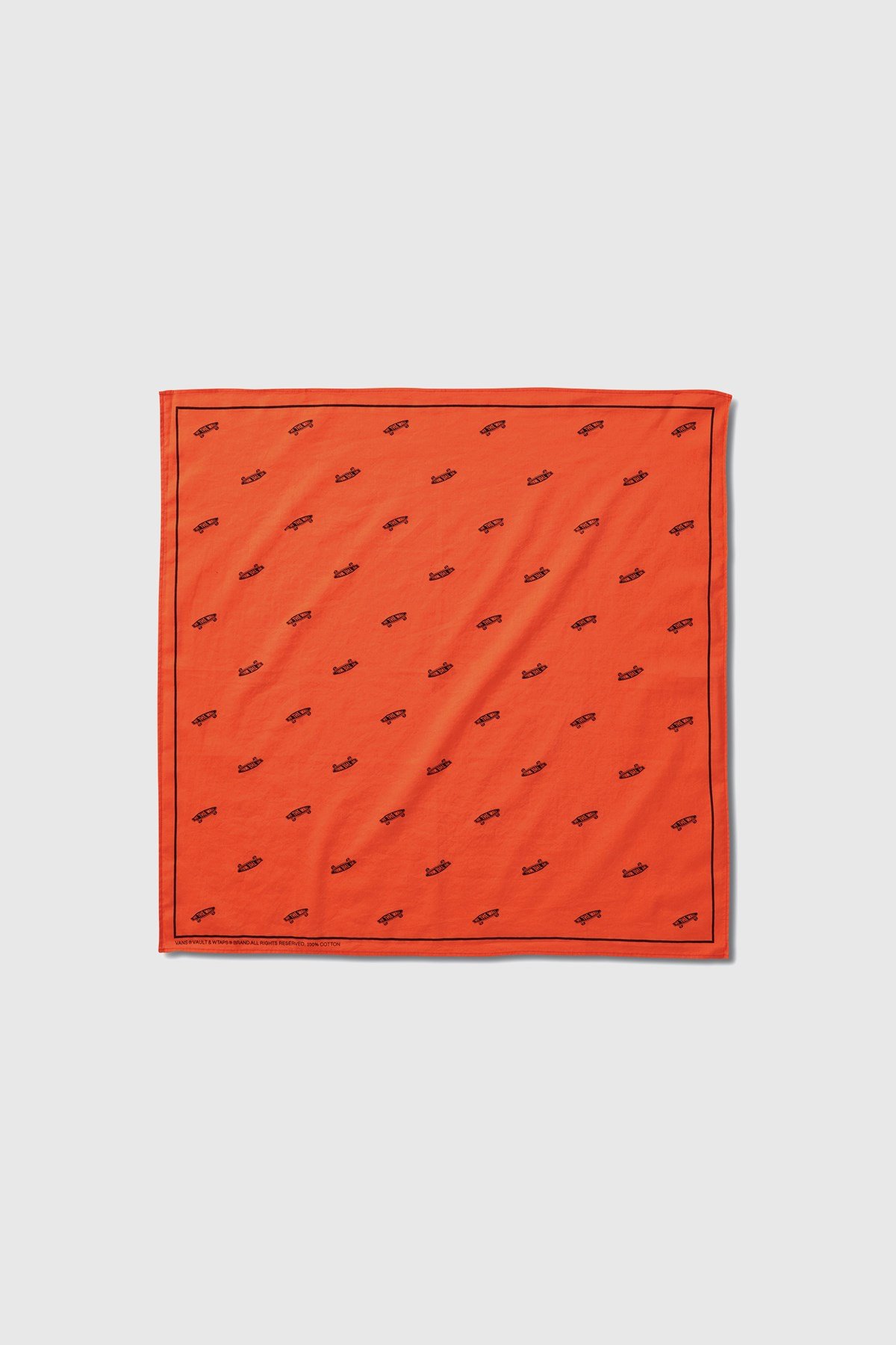 Vans Vans X WTAPS Bandana Mandarin red | WoodWood.com