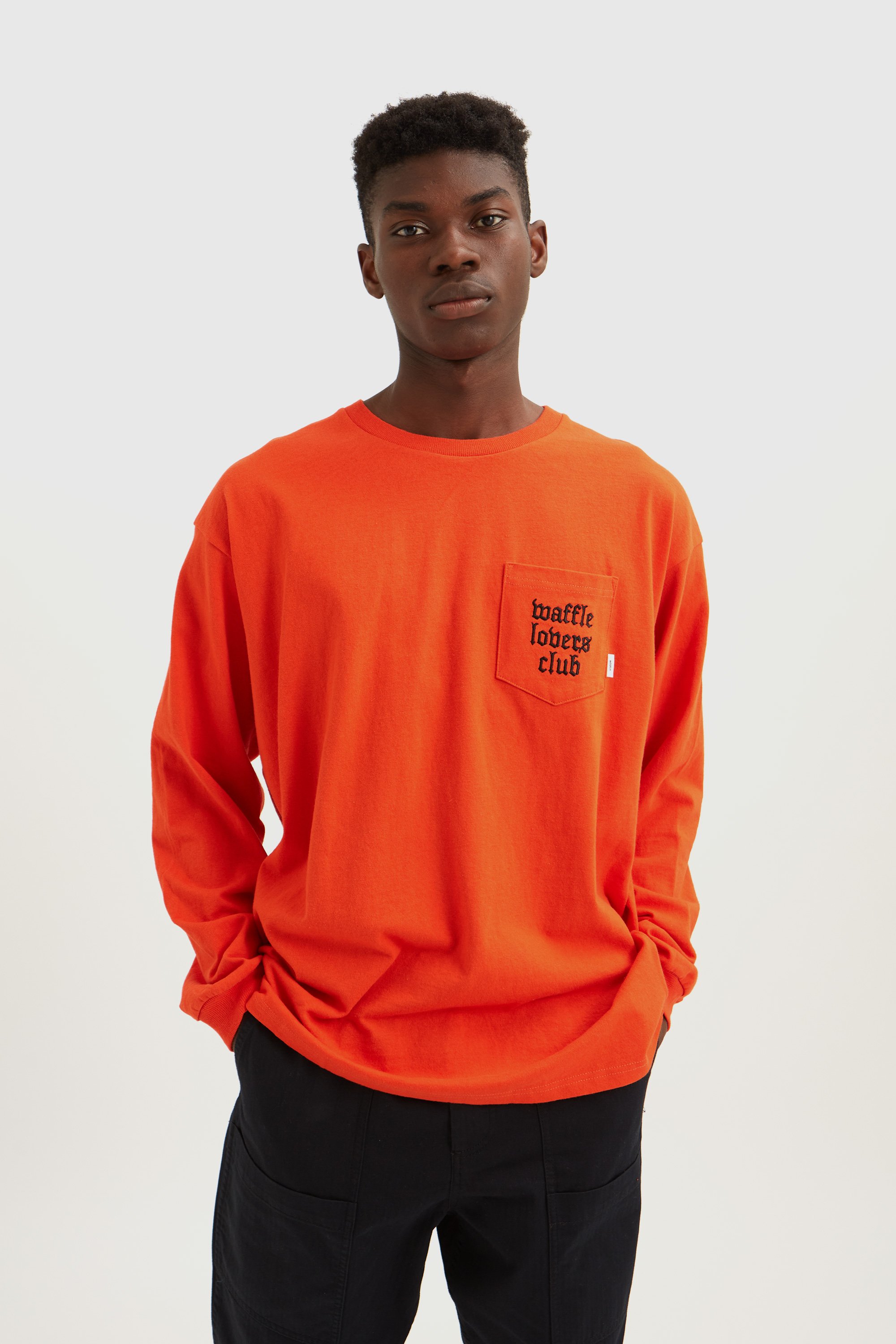 orange vans t shirt