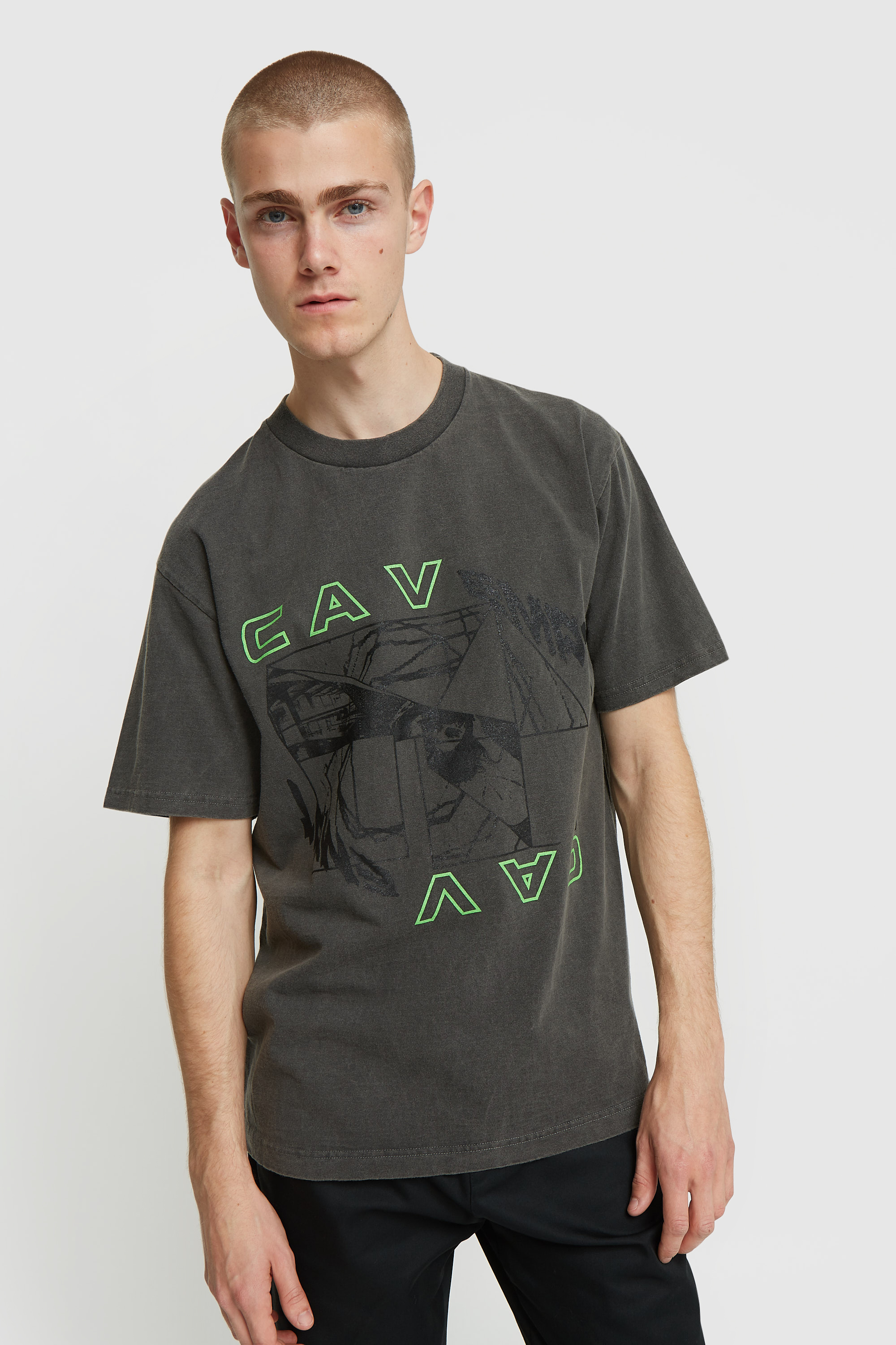 Cav Empt The Biography T Charcoal Charcoal | WoodWood.com