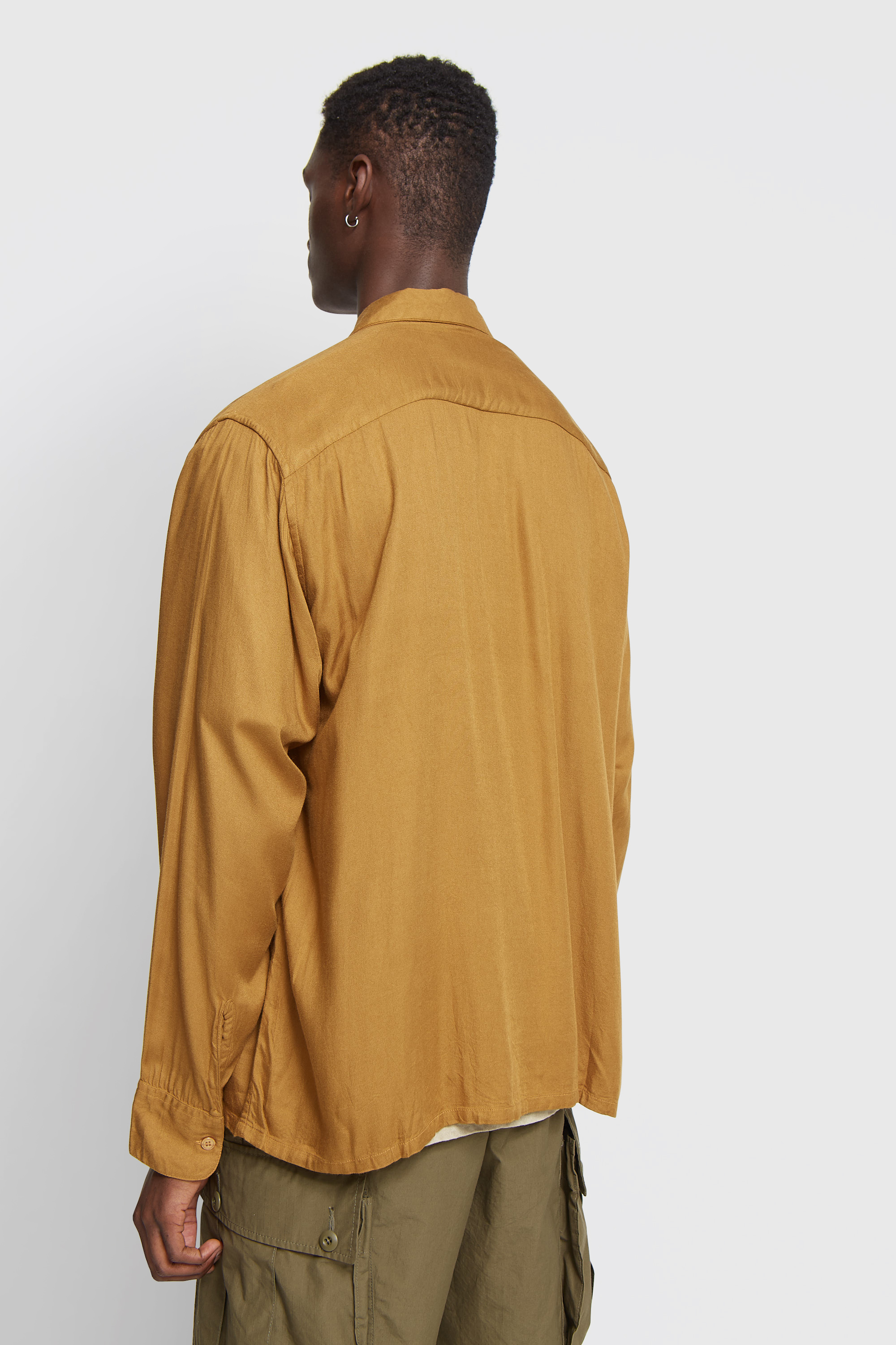 NOMA t.d. Checker EMB Shirt Walnut | WoodWood.com