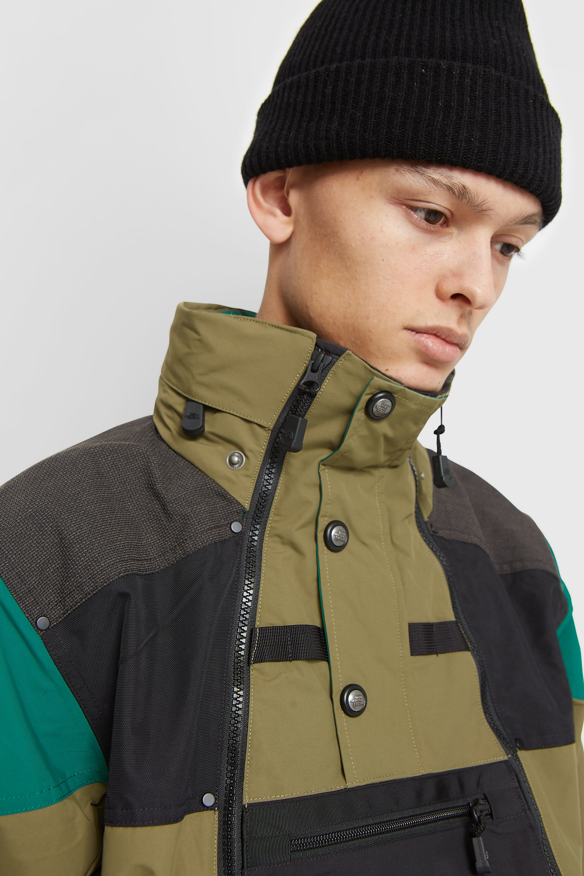The North Face Steep Tech Apogee Anorak Olive Evergreen Black