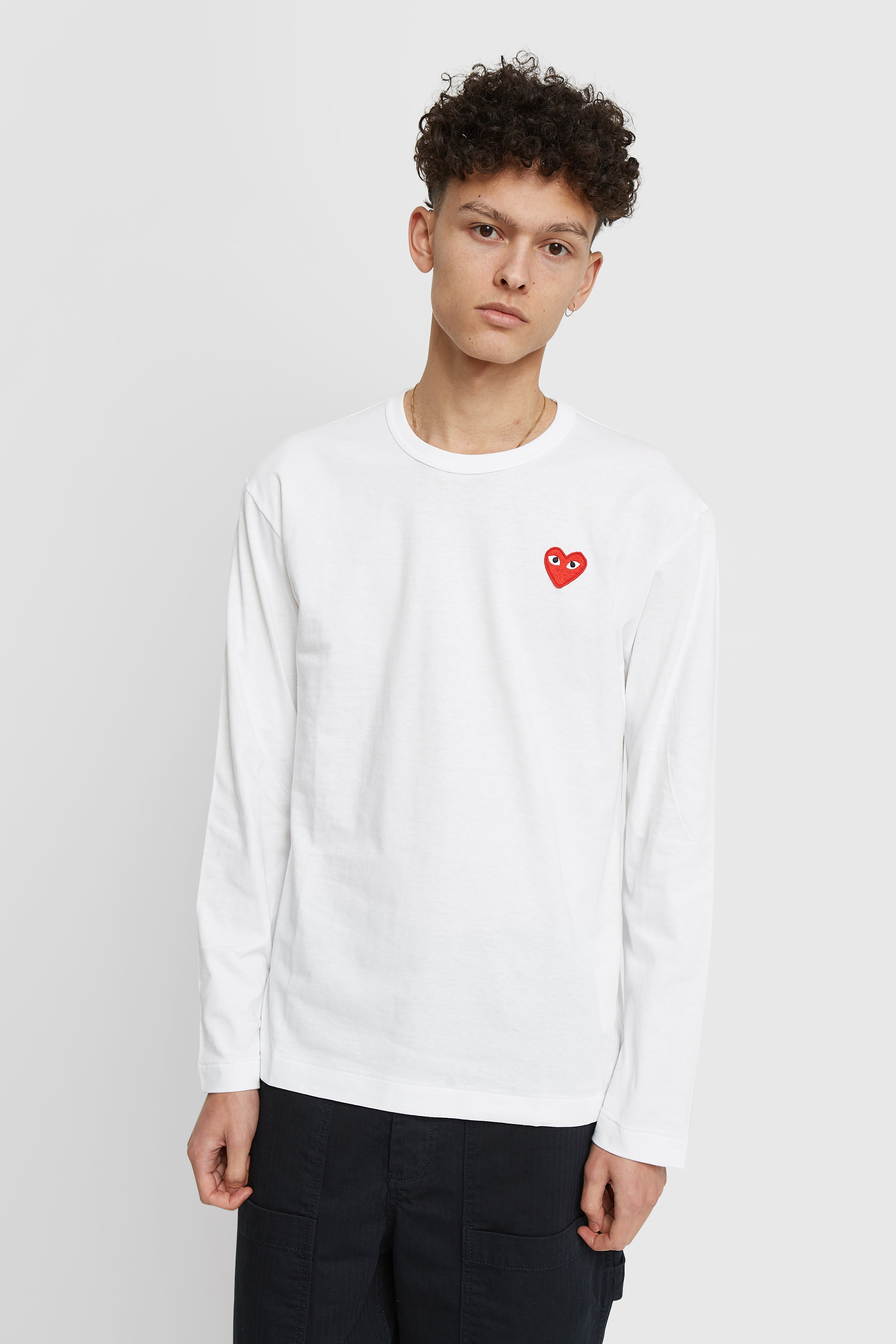 comme des garcons basic t shirt