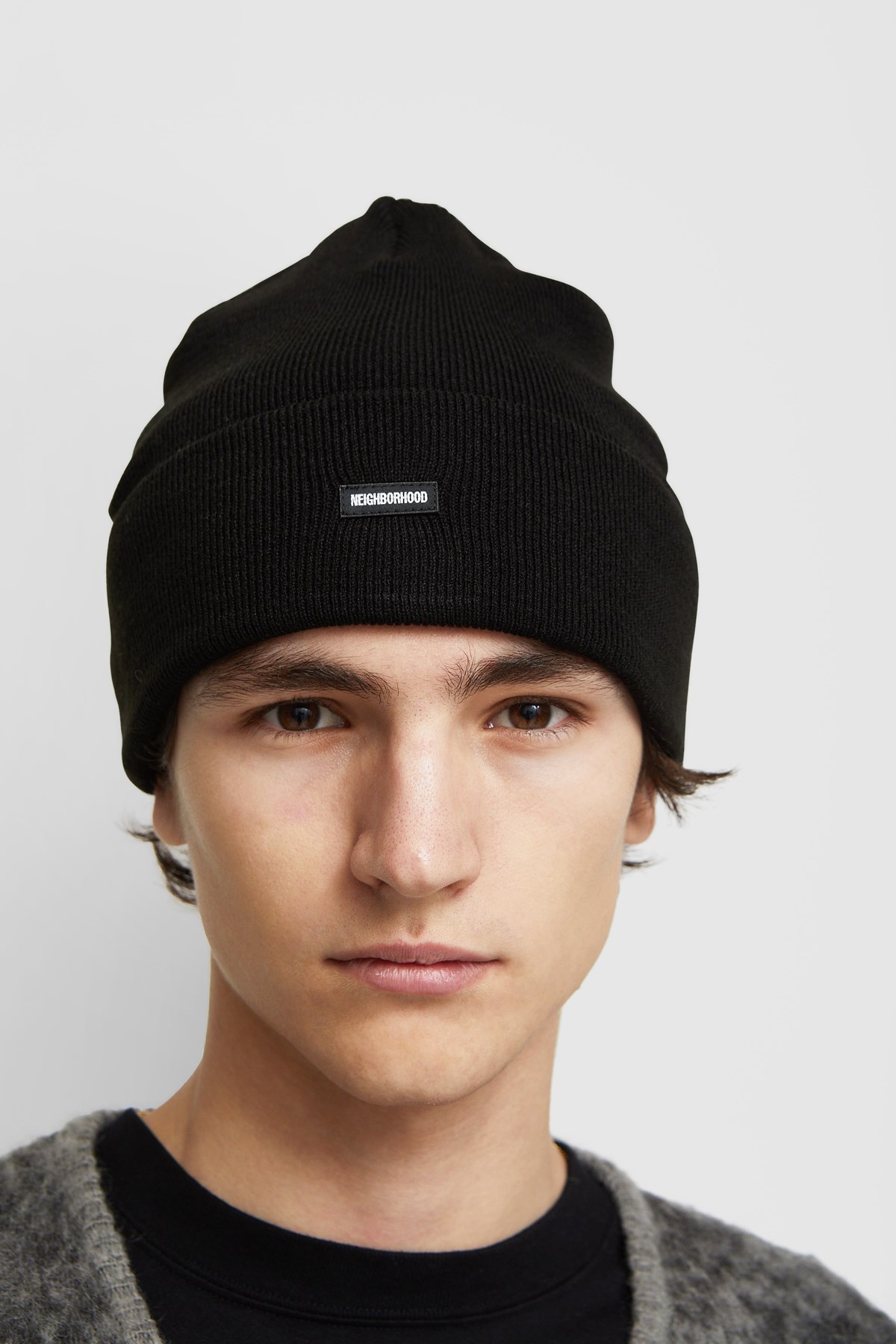 Neighborhood Beanie-CI / A-Cap Black | WoodWood.com