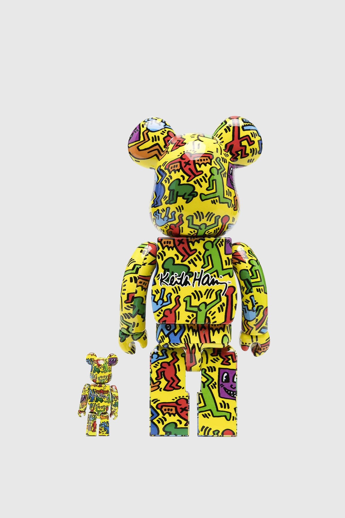 BE@RBRICK KEITH HARING #5 100％ u0026 400％-