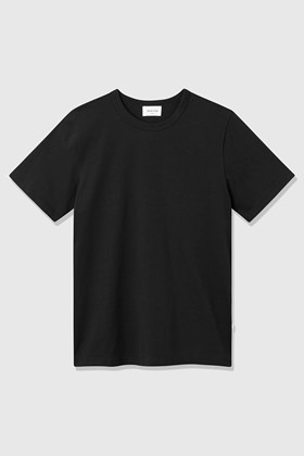 Comme des Garçons PLAY Mens Basic Logo Tee black | WoodWood.com