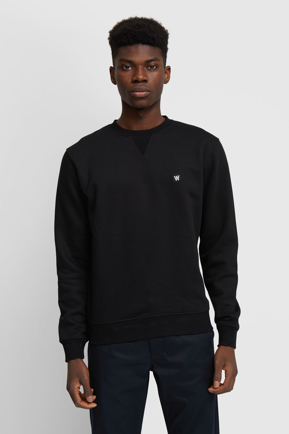 Double A by Wood Wood Tye sweatshirt Black | WoodWood.com