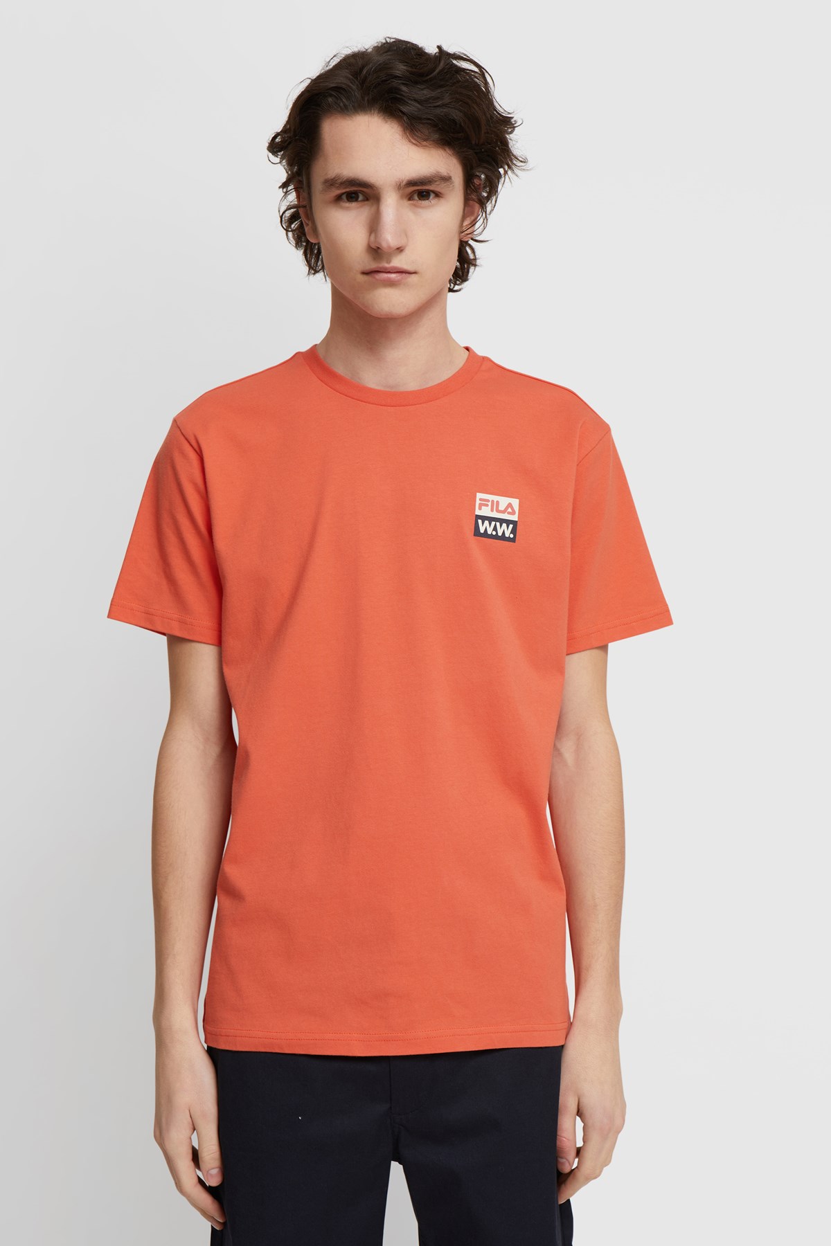 FILA by Wood Wood Boris Tee Paprika | WoodWood.com