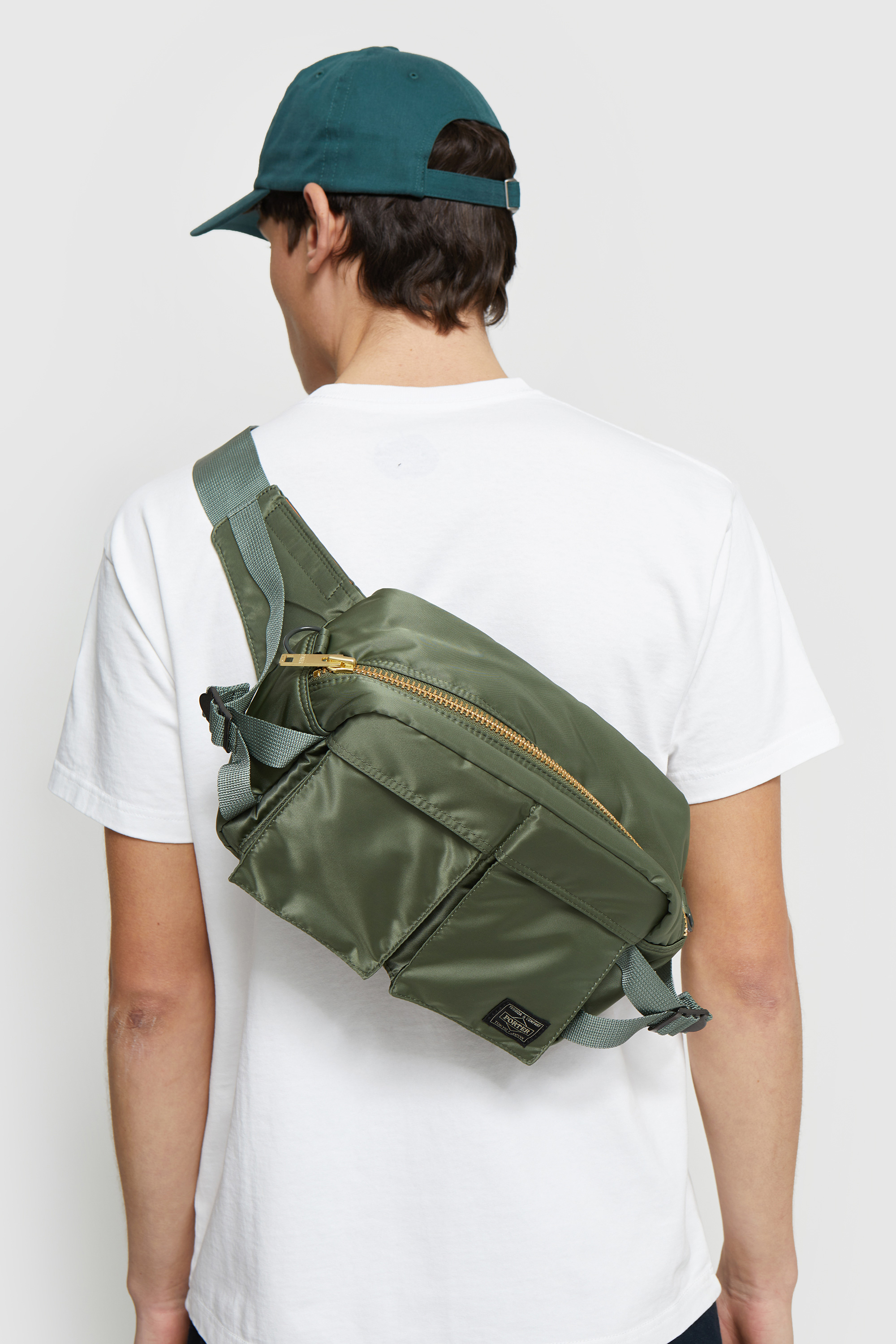 Porter-Yoshida & Co. x Will Sweeney zip-up shoulder bag - Black