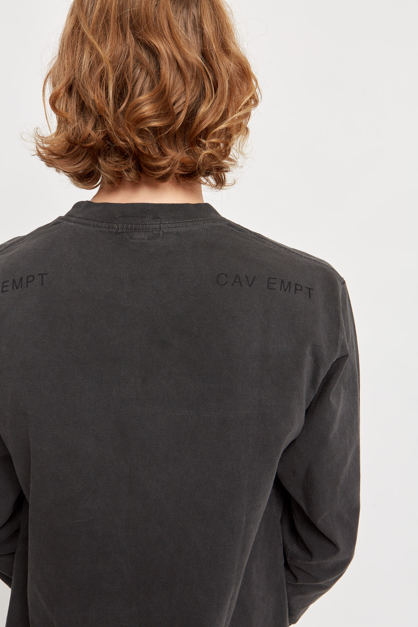 Cav Empt MD THINKtank Long Sleeve Charcoal WoodWood