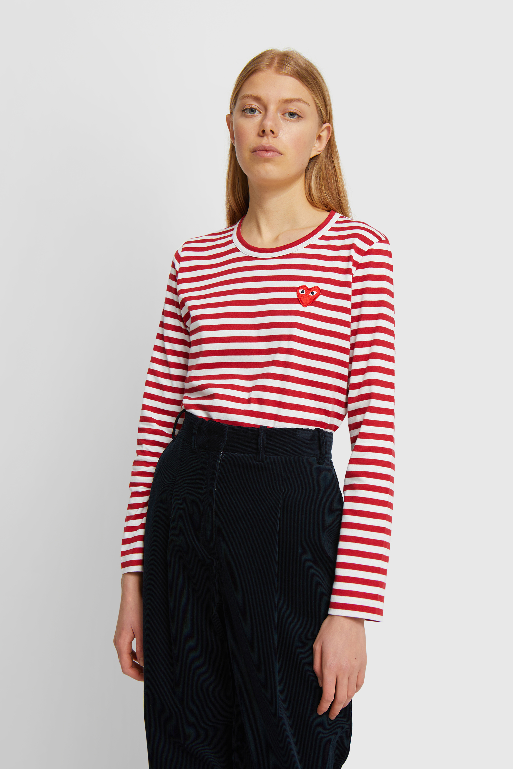 striped tee shirt womens
