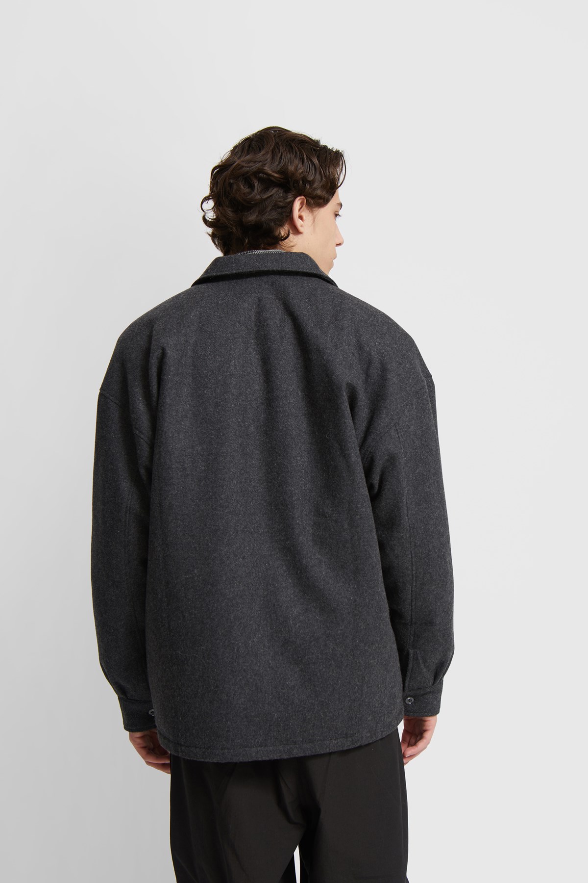 Neighborhood Corps / WE-Shirt . LS Charcoal | WoodWood.com