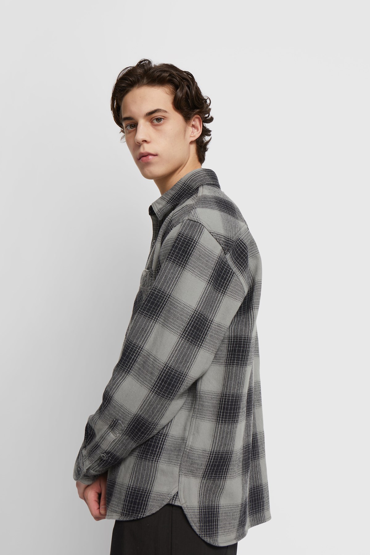 Neighborhood Lumbers / C-Shirt LS Grey | WoodWood.com