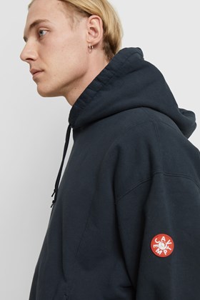 Cav Empt Overdye Cut Line Heavy Hoody Schwarz WoodWood