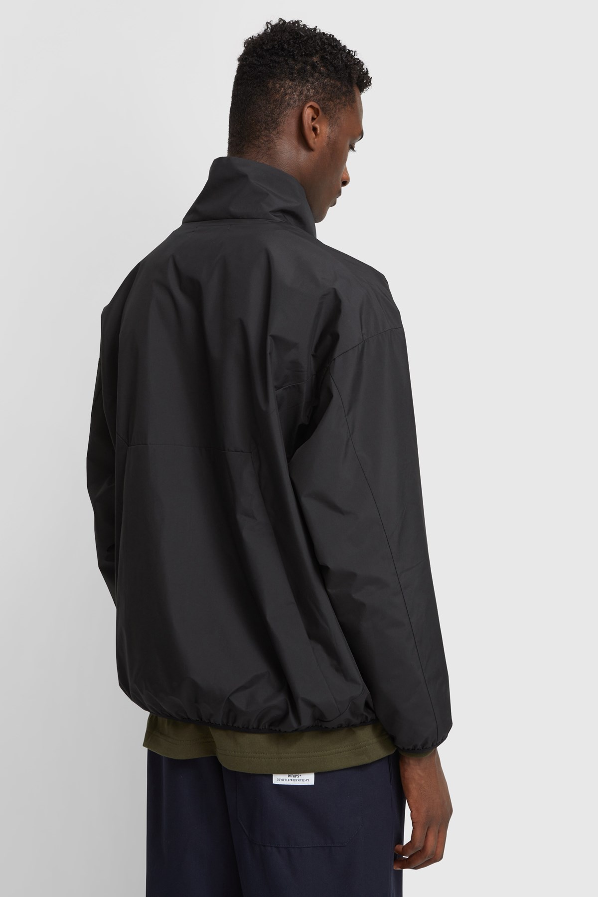 WTAPS Duck / Jacket / Poly. Taffeta. Black | WoodWood.com