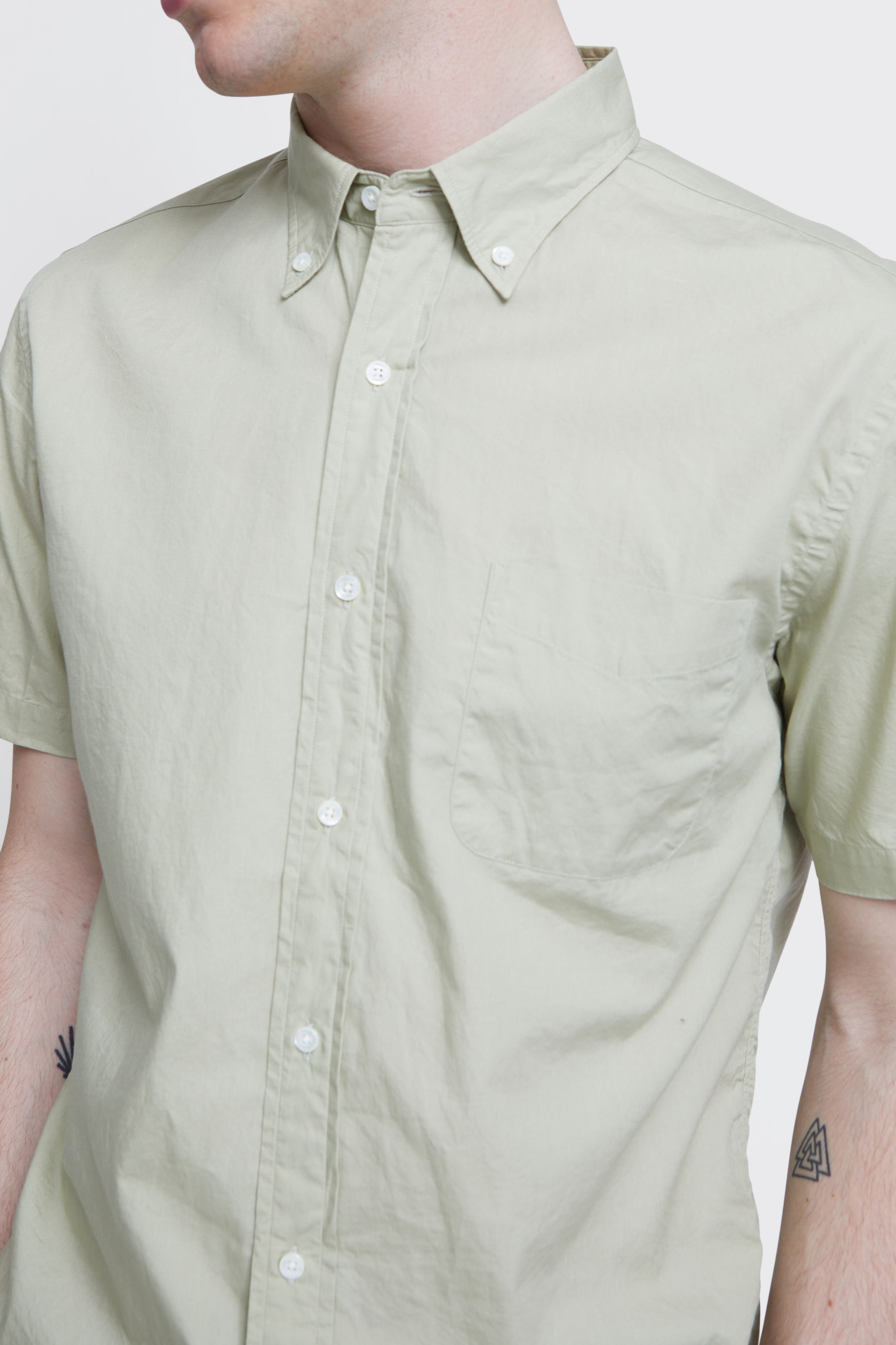 Beams Plus Short Sleeve B.D. Green | WoodWood.com