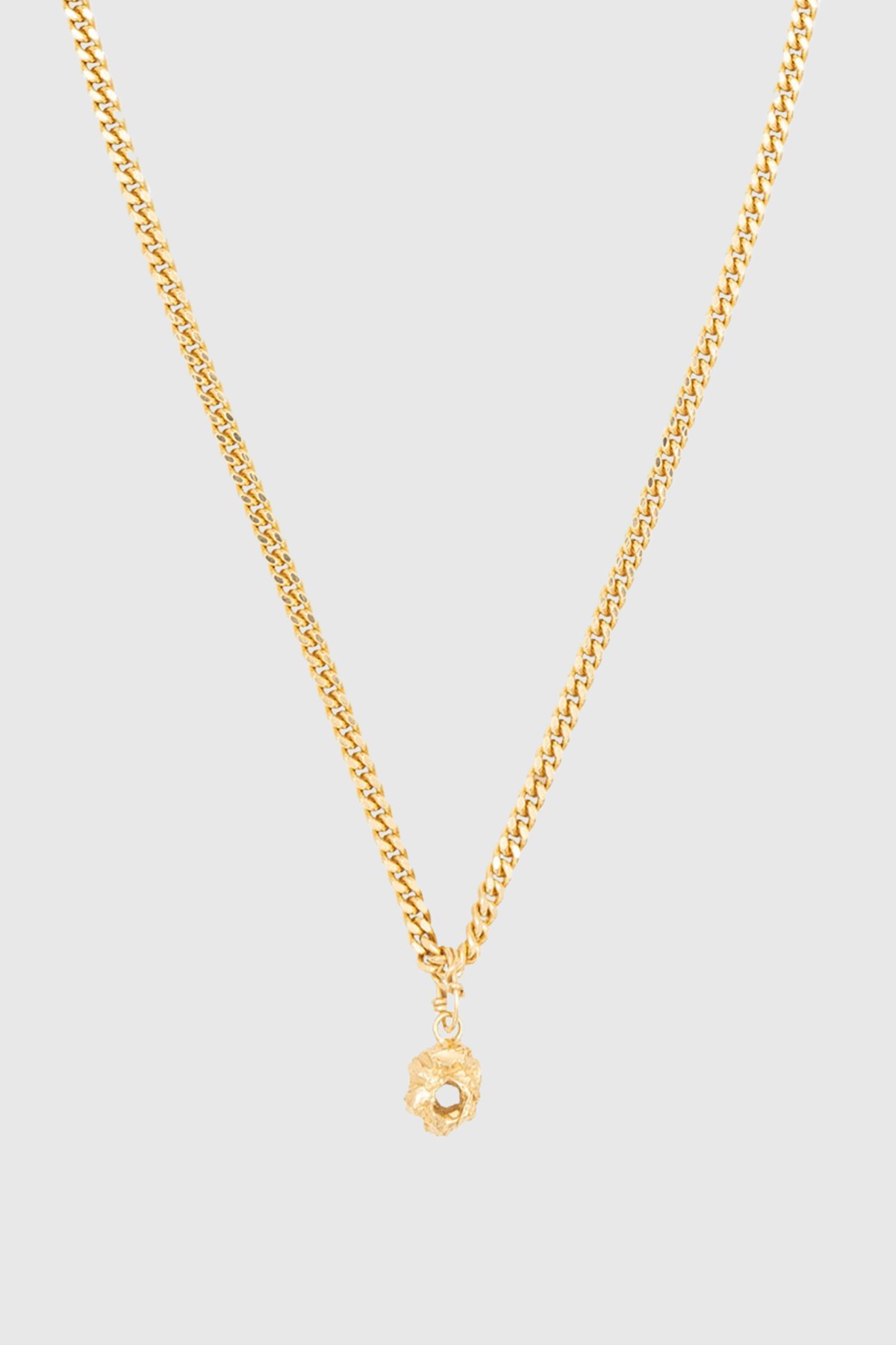 ELHANATI Rock Necklace Short 50cm 24kt gold/sterling silver