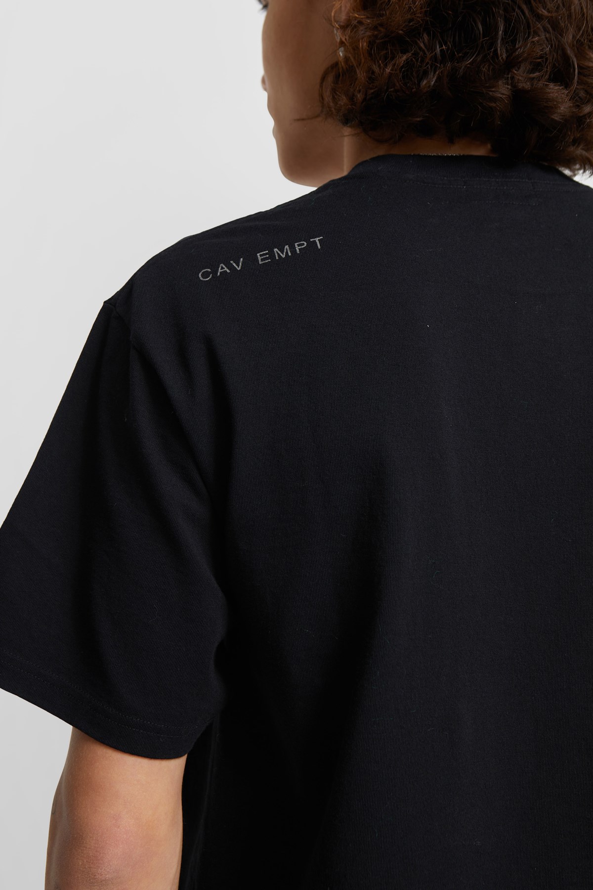 Cav Empt Real Time Account T shirt Black WoodWood