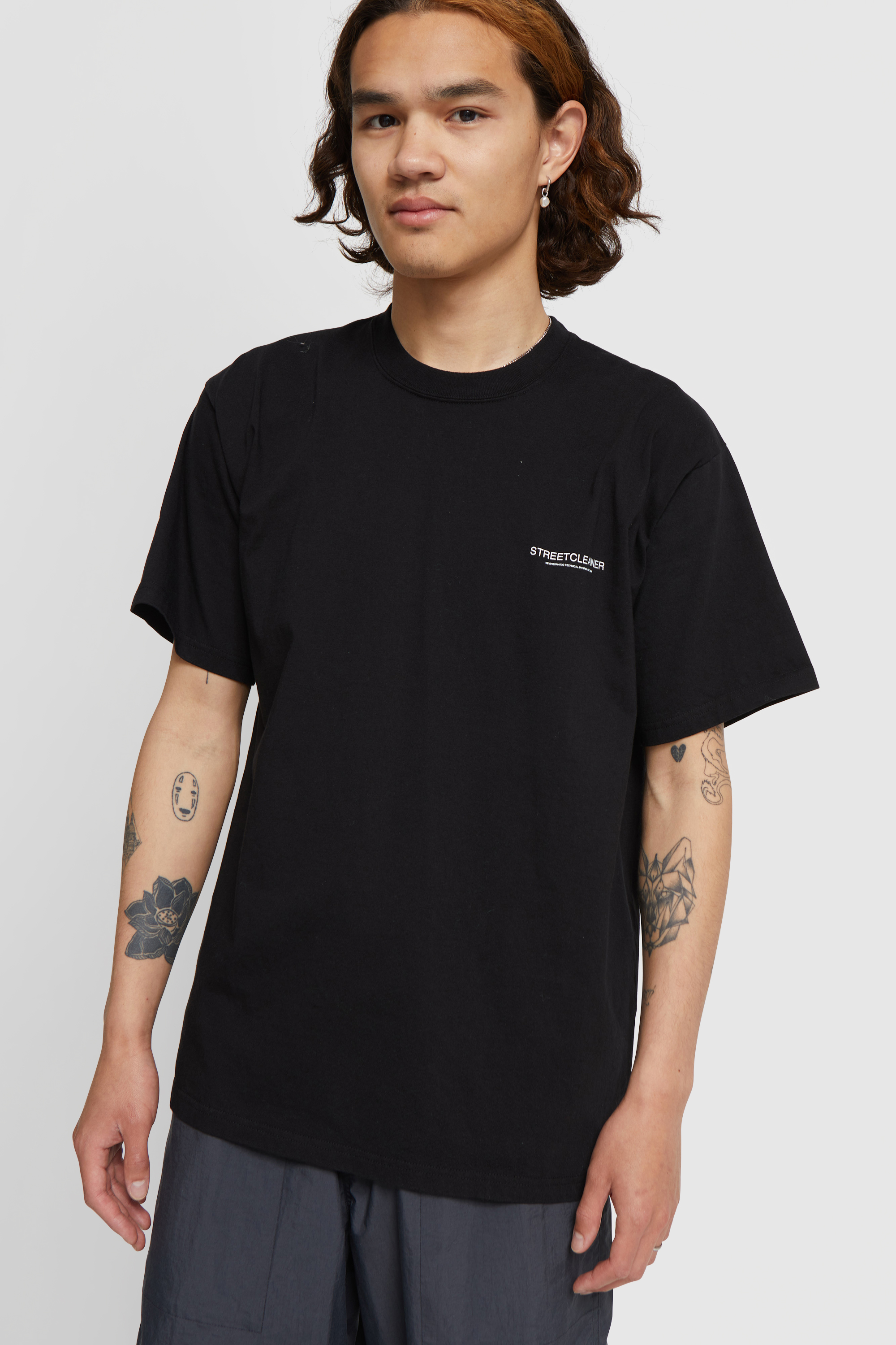 Neighborhood Street Cleaner / C-Tee SS Black | WoodWood.com