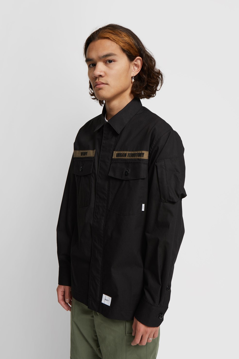 WTAPS Flyers / LS / Cotton. Weather Black | WoodWood.com