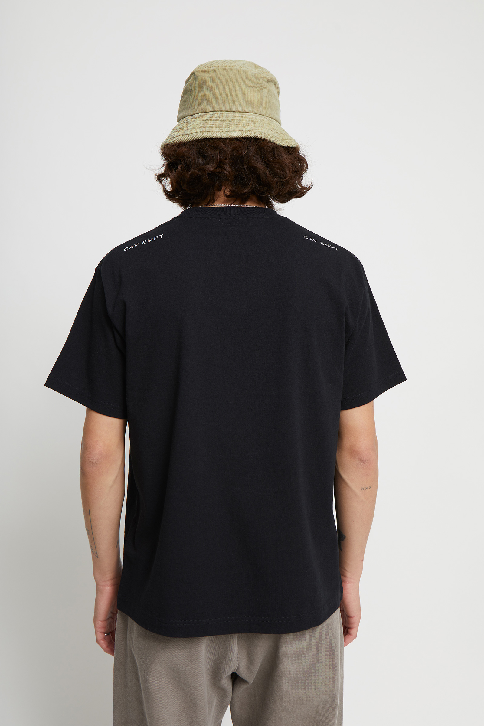 Cav Empt Octahedron T shirt Black WoodWood