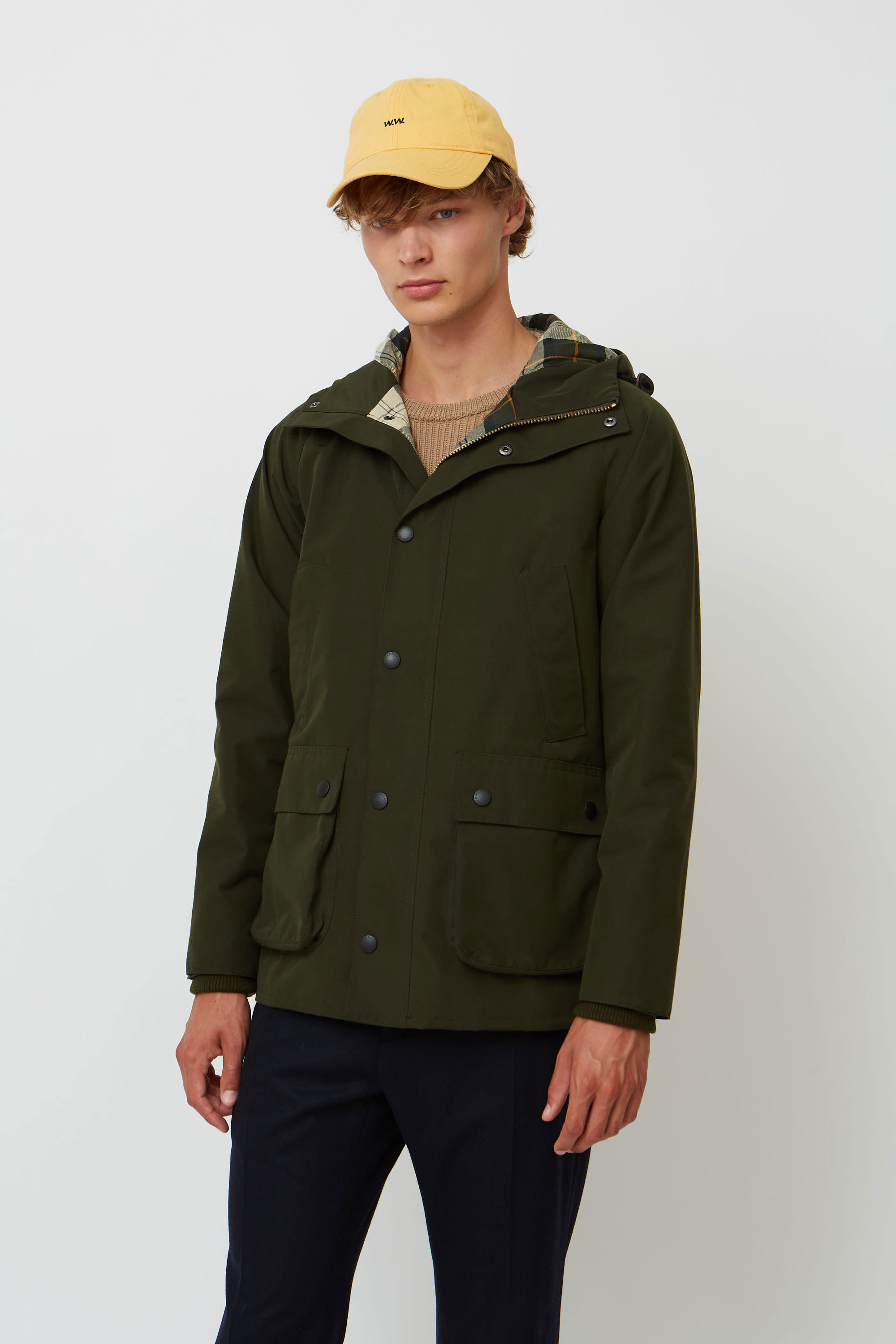 barbour made for japan hooded bedale