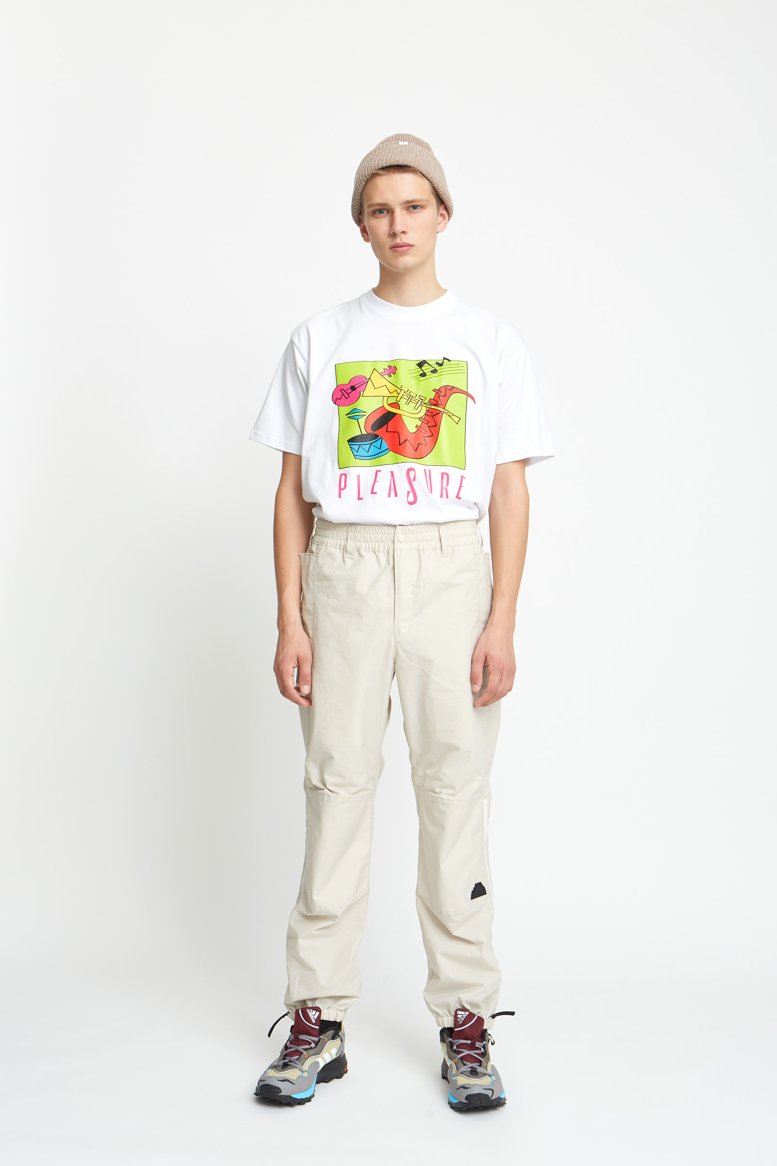 Cav Empt Weather Pants White WoodWood