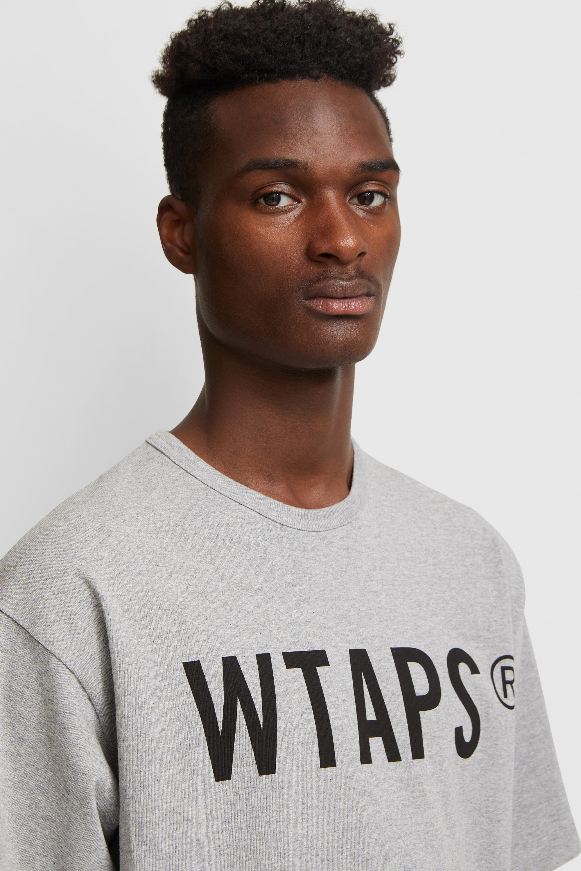 WTAPS Banner / SS / Cotton Grey | WoodWood.com