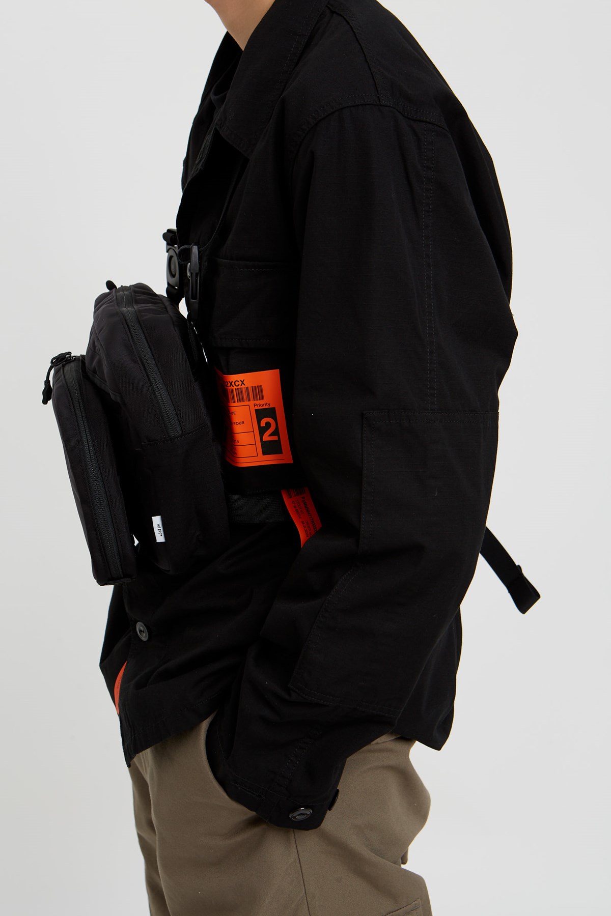 WTAPS BANDREEL / BAG Black | WoodWood.com