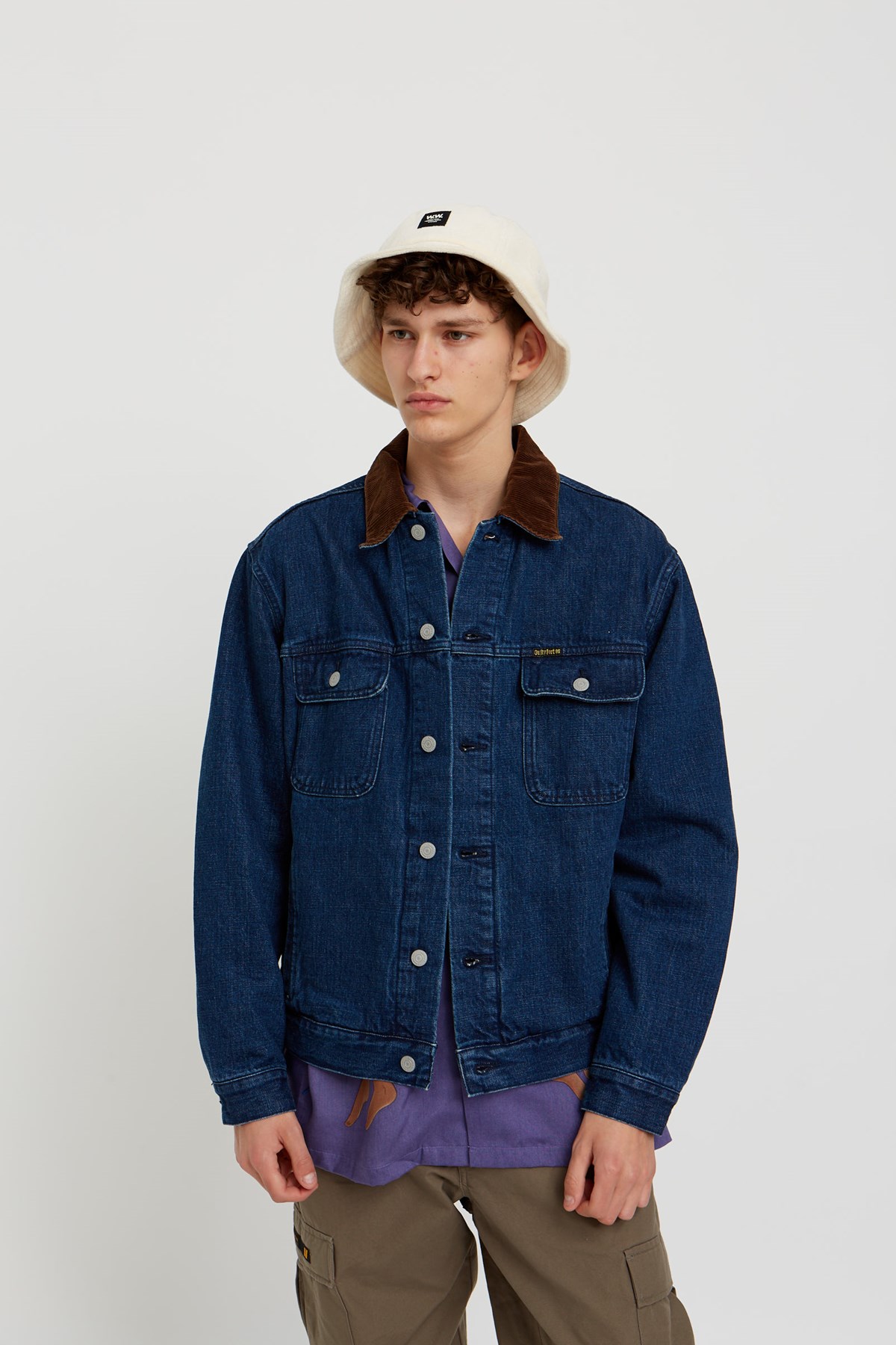 WACKO MARIA Denim Trucker Jacket Indigo | WoodWood.com