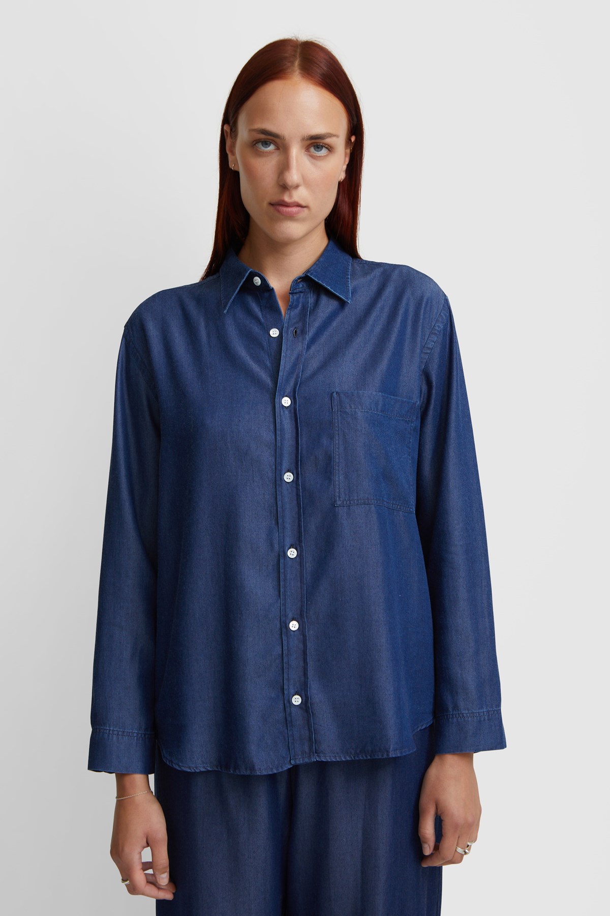 Baserange ERO SHIRT Blue | WoodWood.com