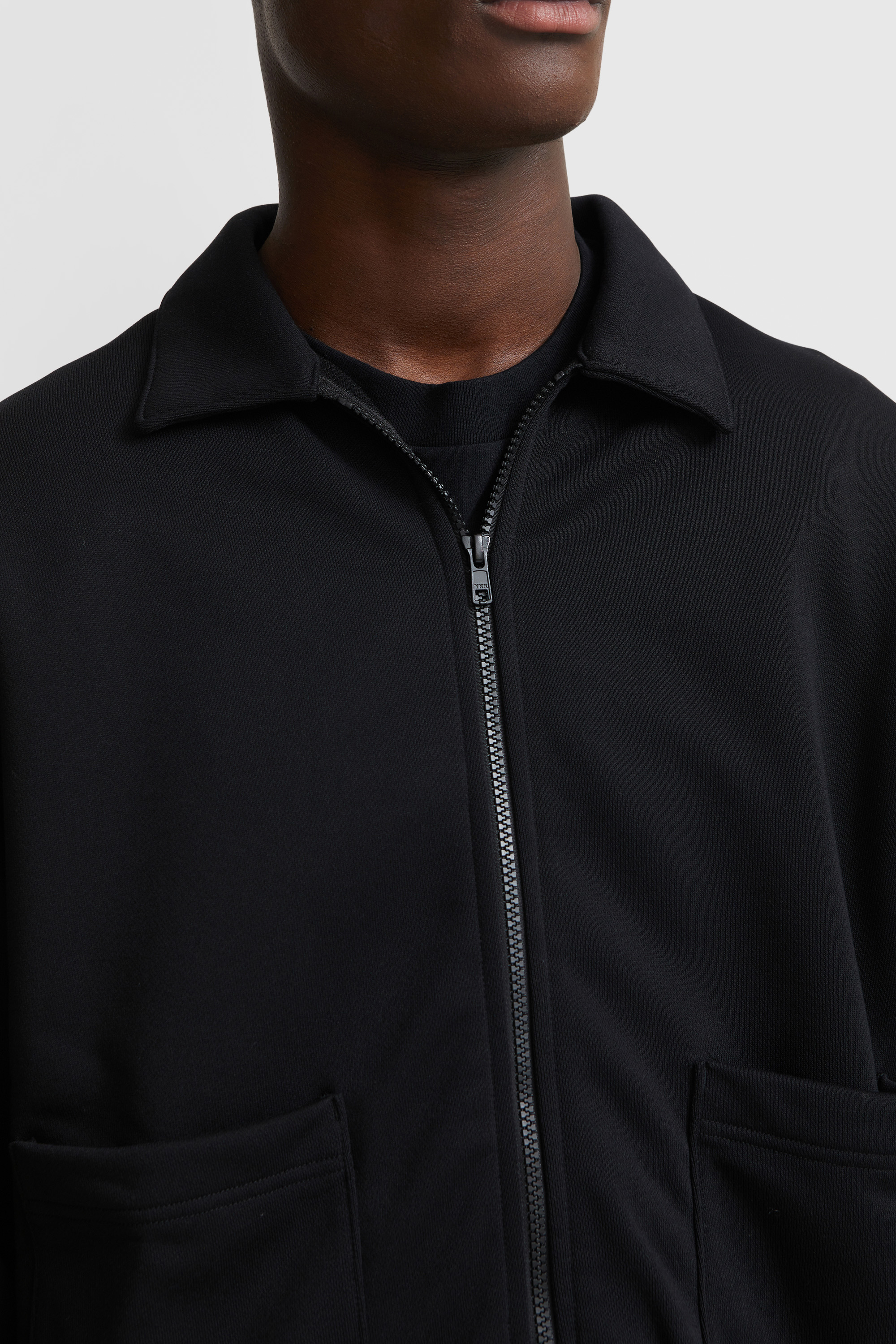 Cav Empt Poly Zip Sweat Black WoodWood