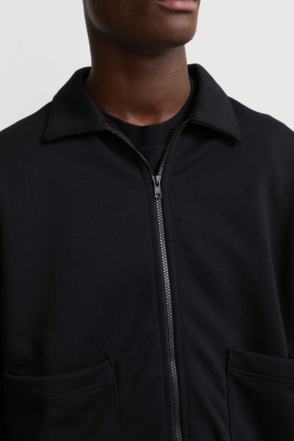 Cav Empt Poly Zip Sweat Black | WoodWood.com