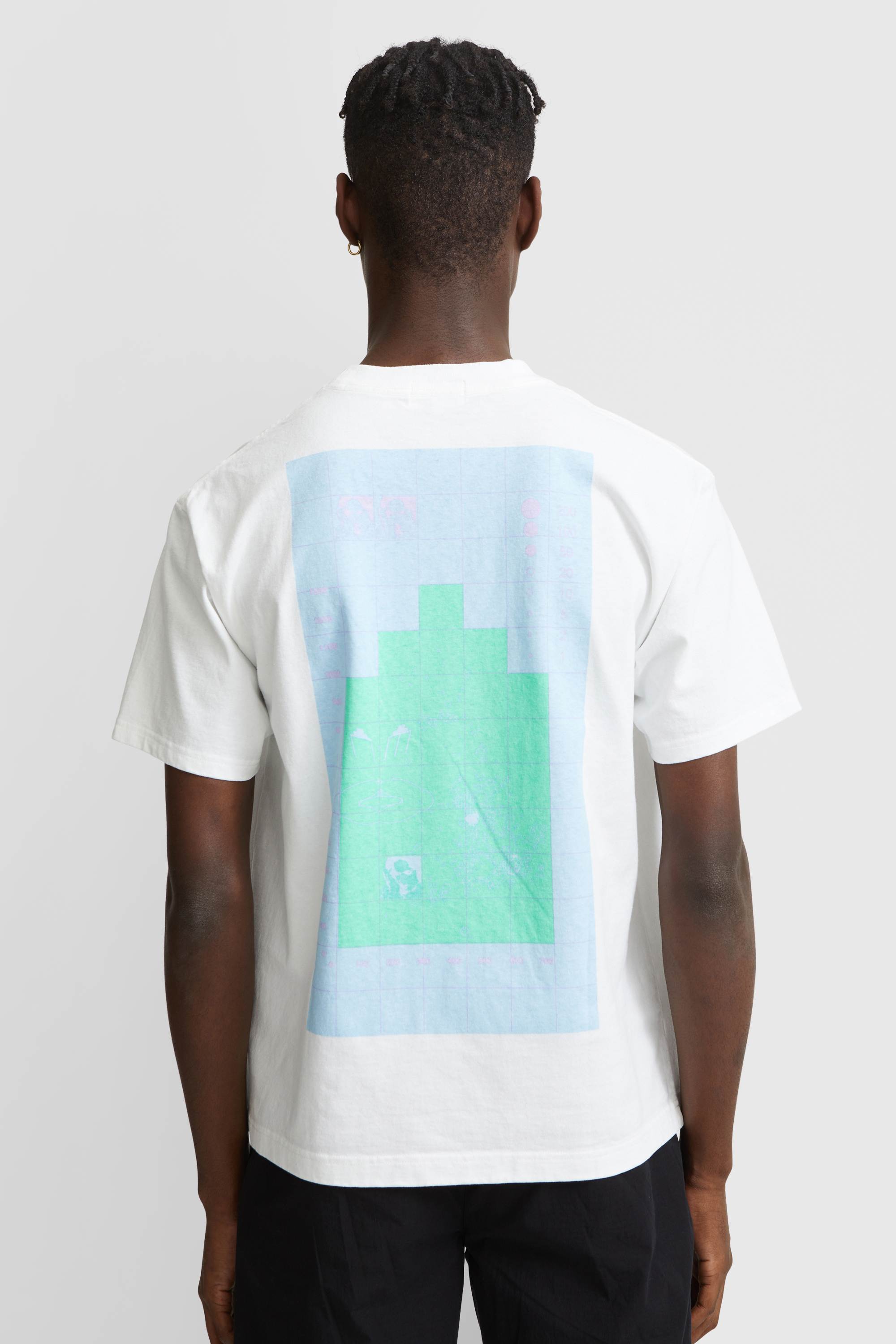 Cav Empt Squares Ziggura T White WoodWood