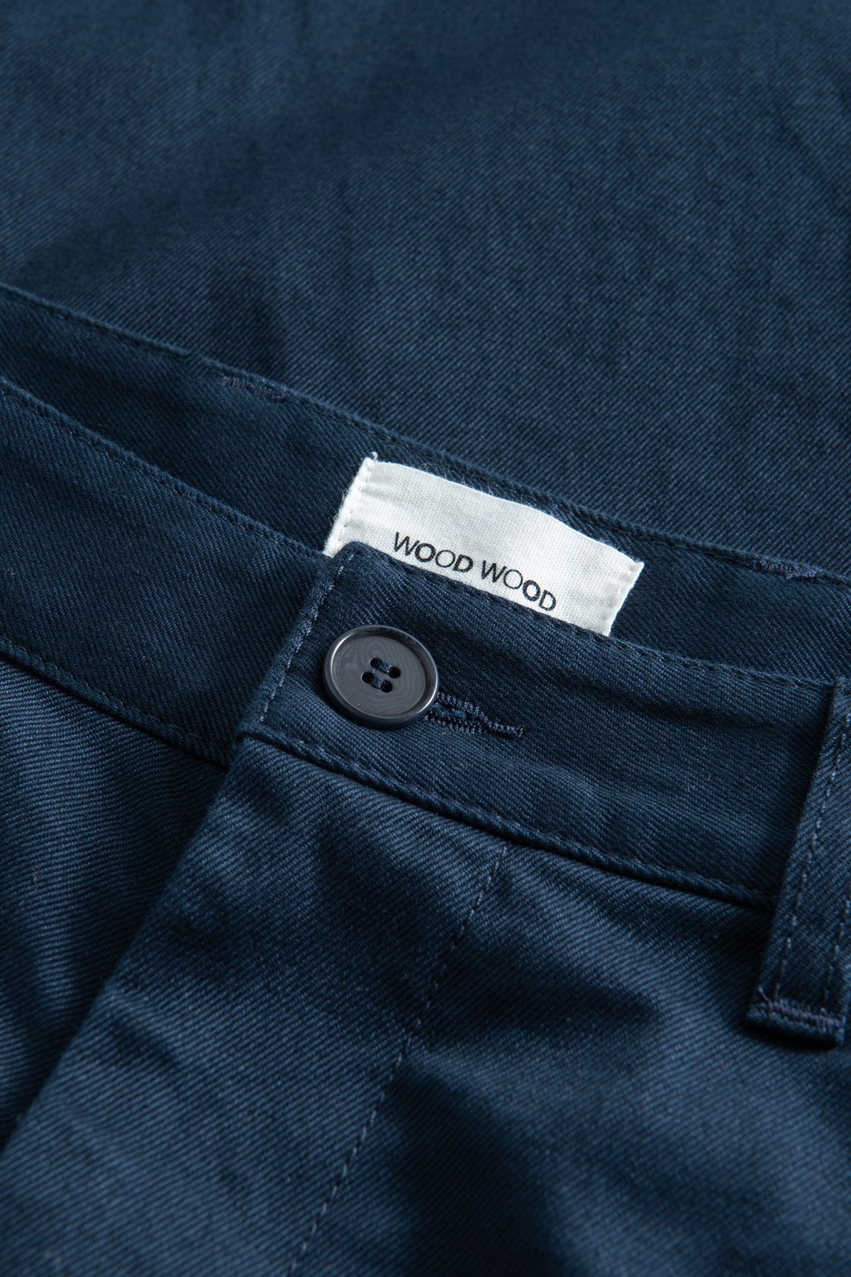 Wood Wood Stefan classic trousers Navy | WoodWood.com