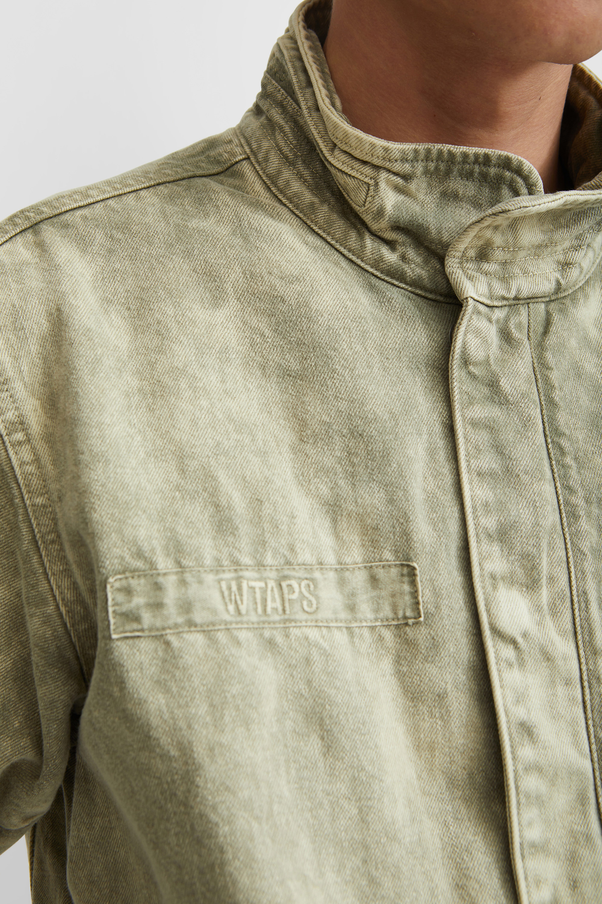 wtaps cotton denim jacket