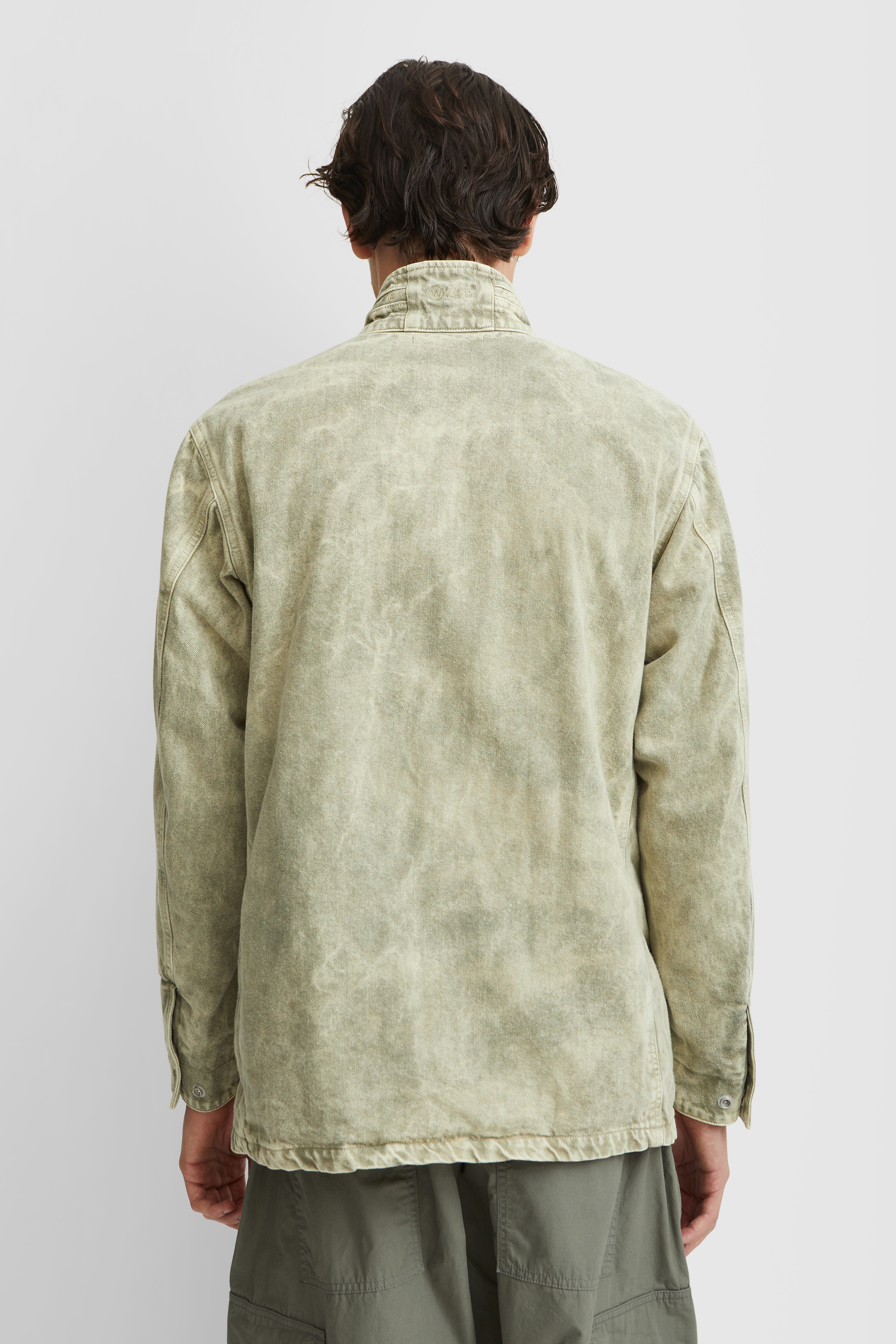 WTAPS W2002MOD / JKT / Cotton. Denim Olive drab | WoodWood.com