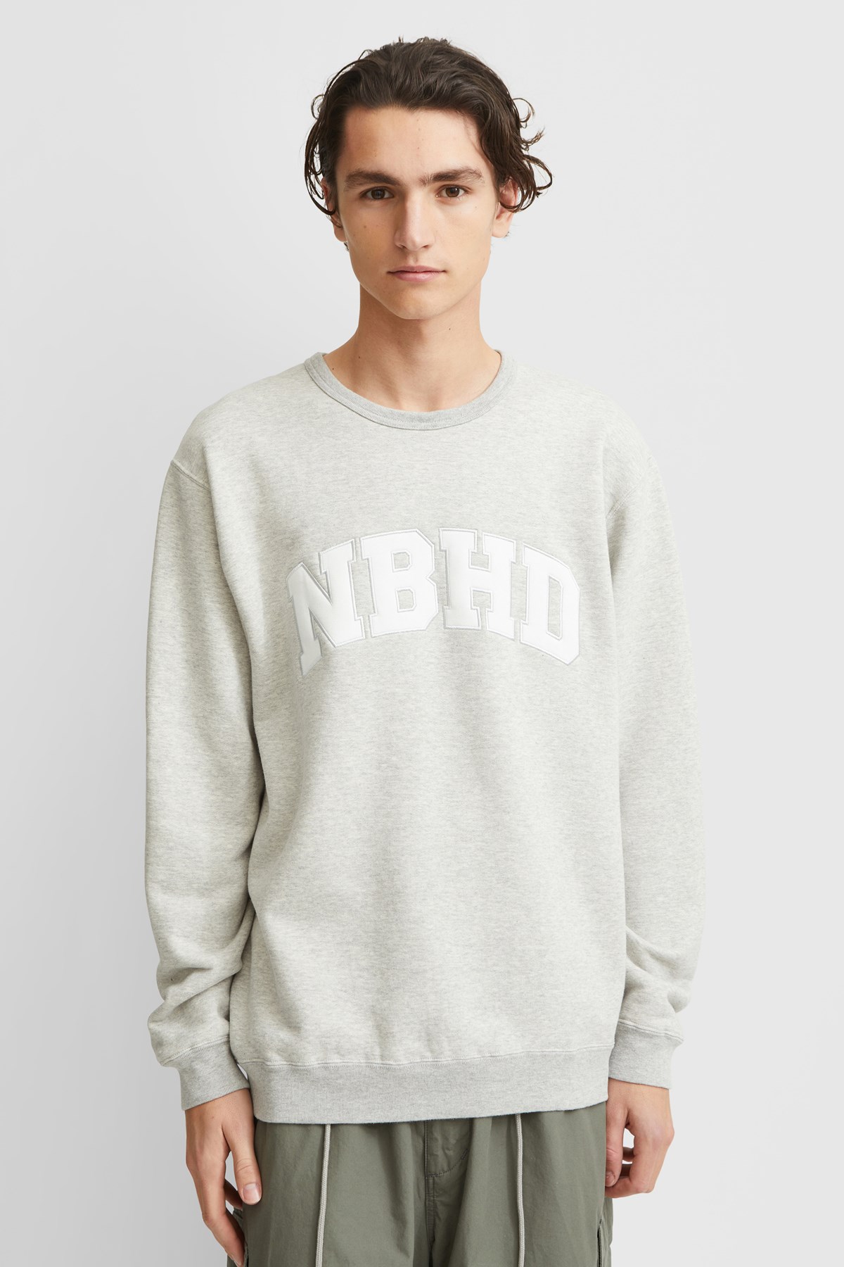 Neighborhood Classic-S / C-Crew . LS Grey | WoodWood.com