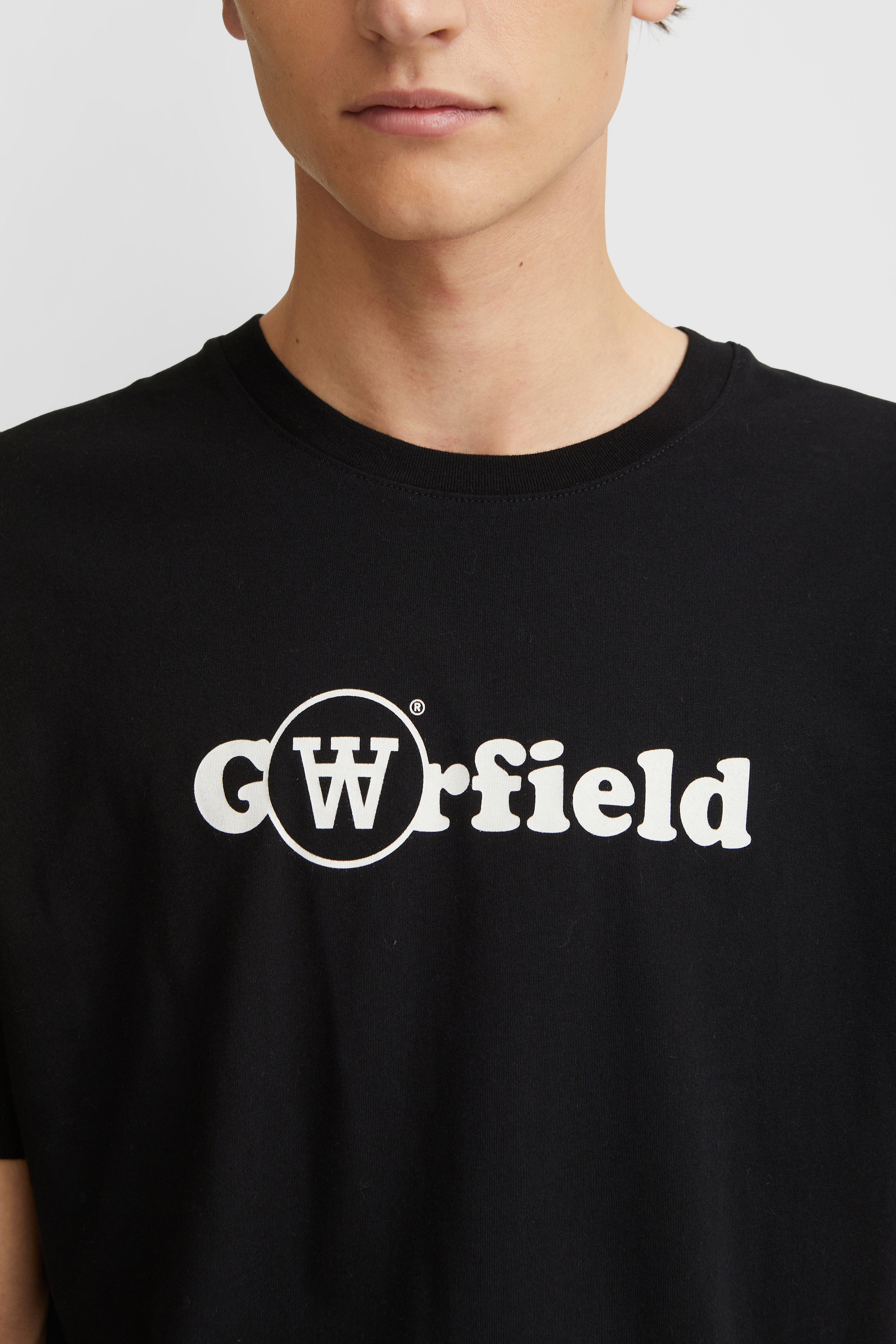 Garfield by Wood Wood Ace T-shirt Hanging Black | WoodWood.com