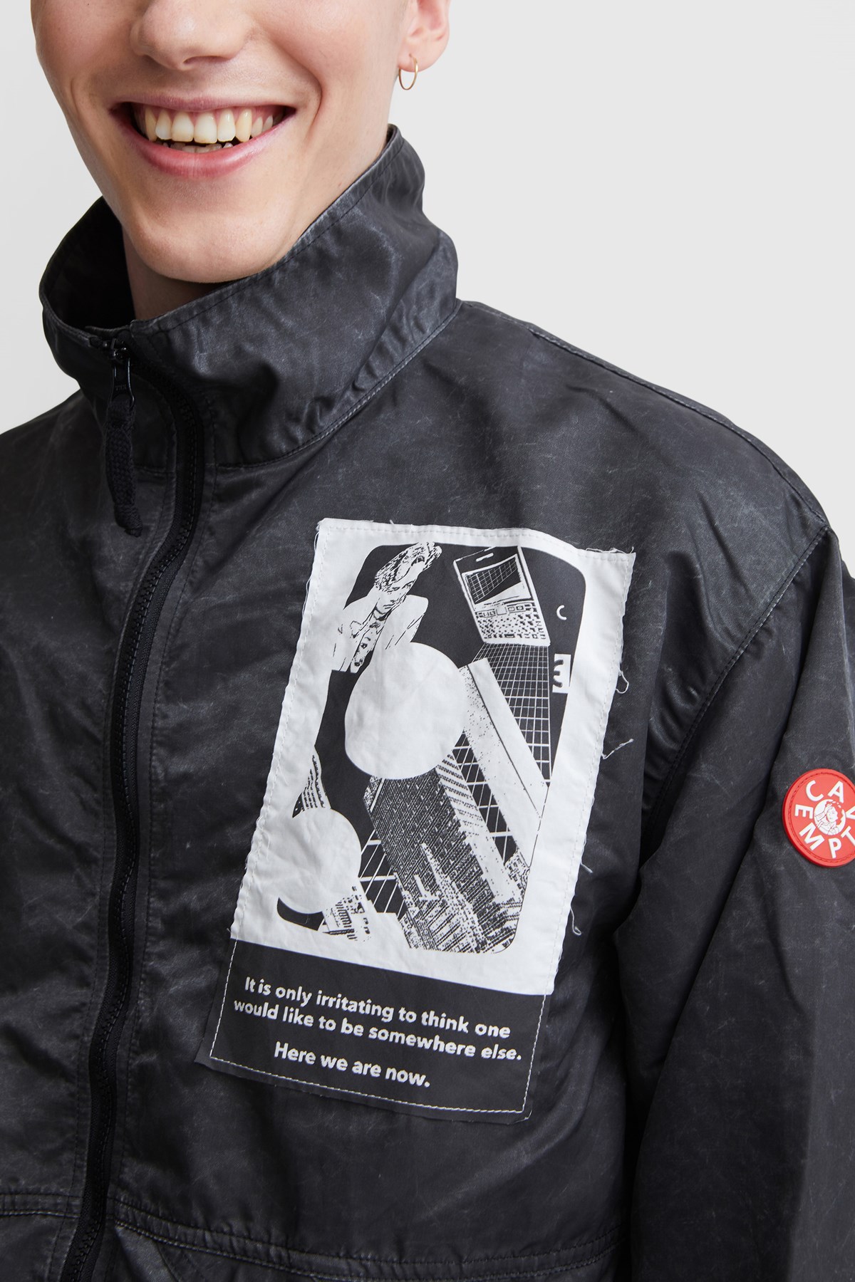 Cav Empt Irritation Zip Jacket Black | WoodWood.com