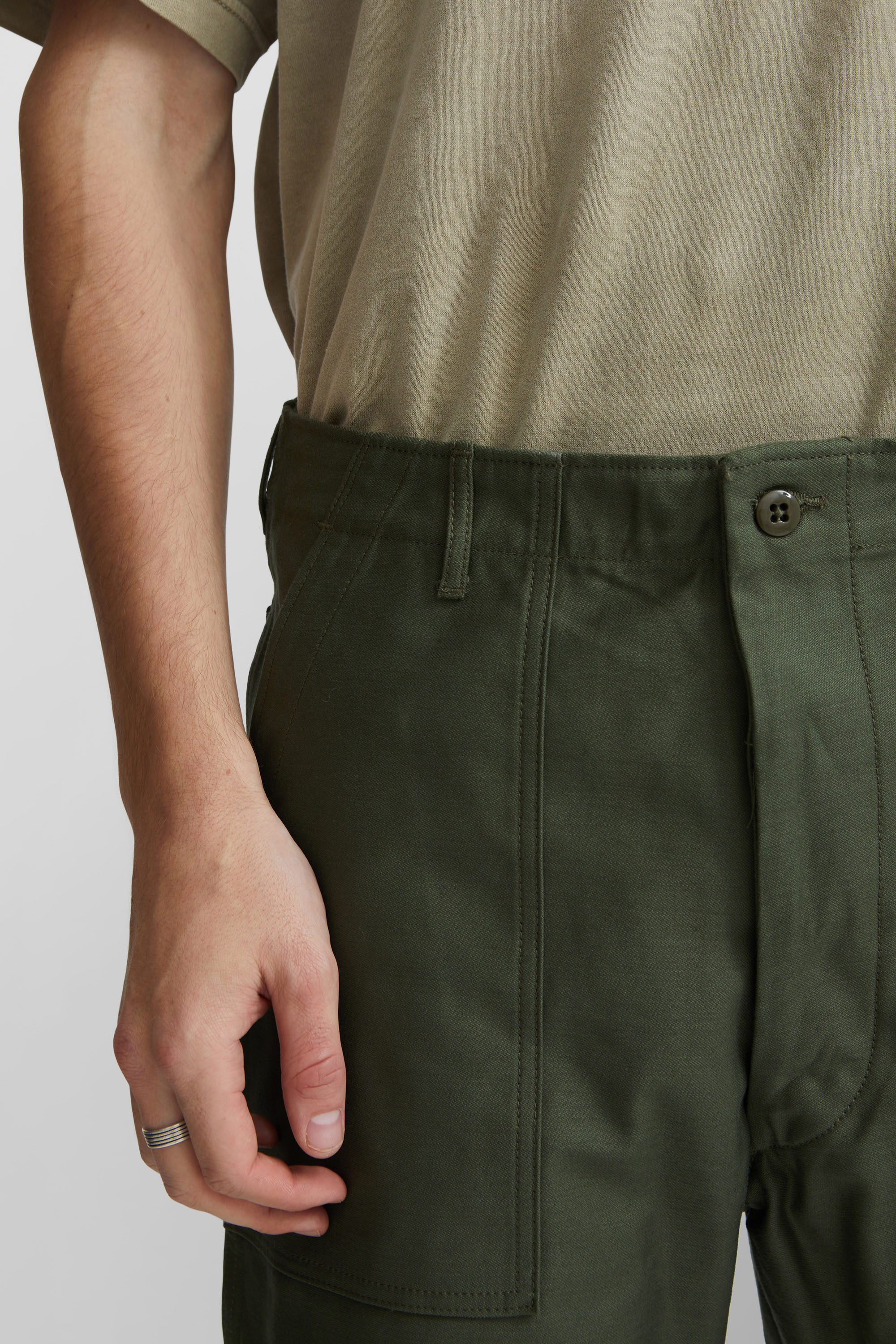 WTAPS WMILL-Trousers 02 / Cotton. Olive drab | WoodWood.com
